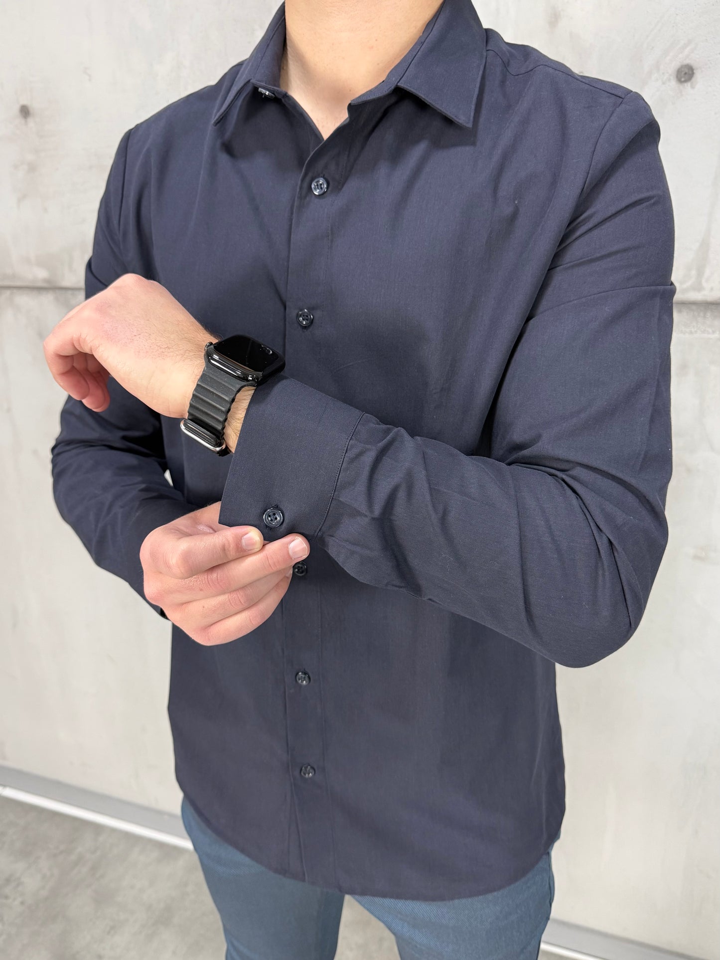 Teget classic košulja