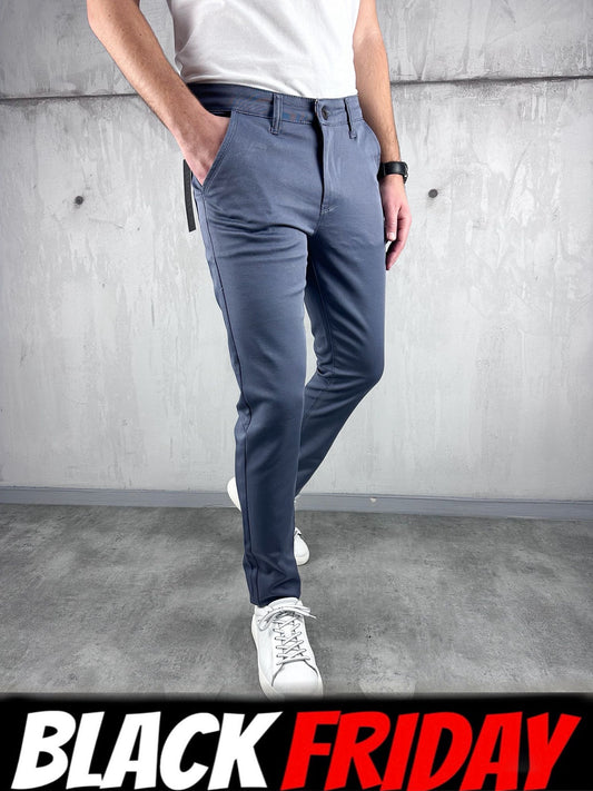 Egejsko plave šire elegantne regular fit - BB186