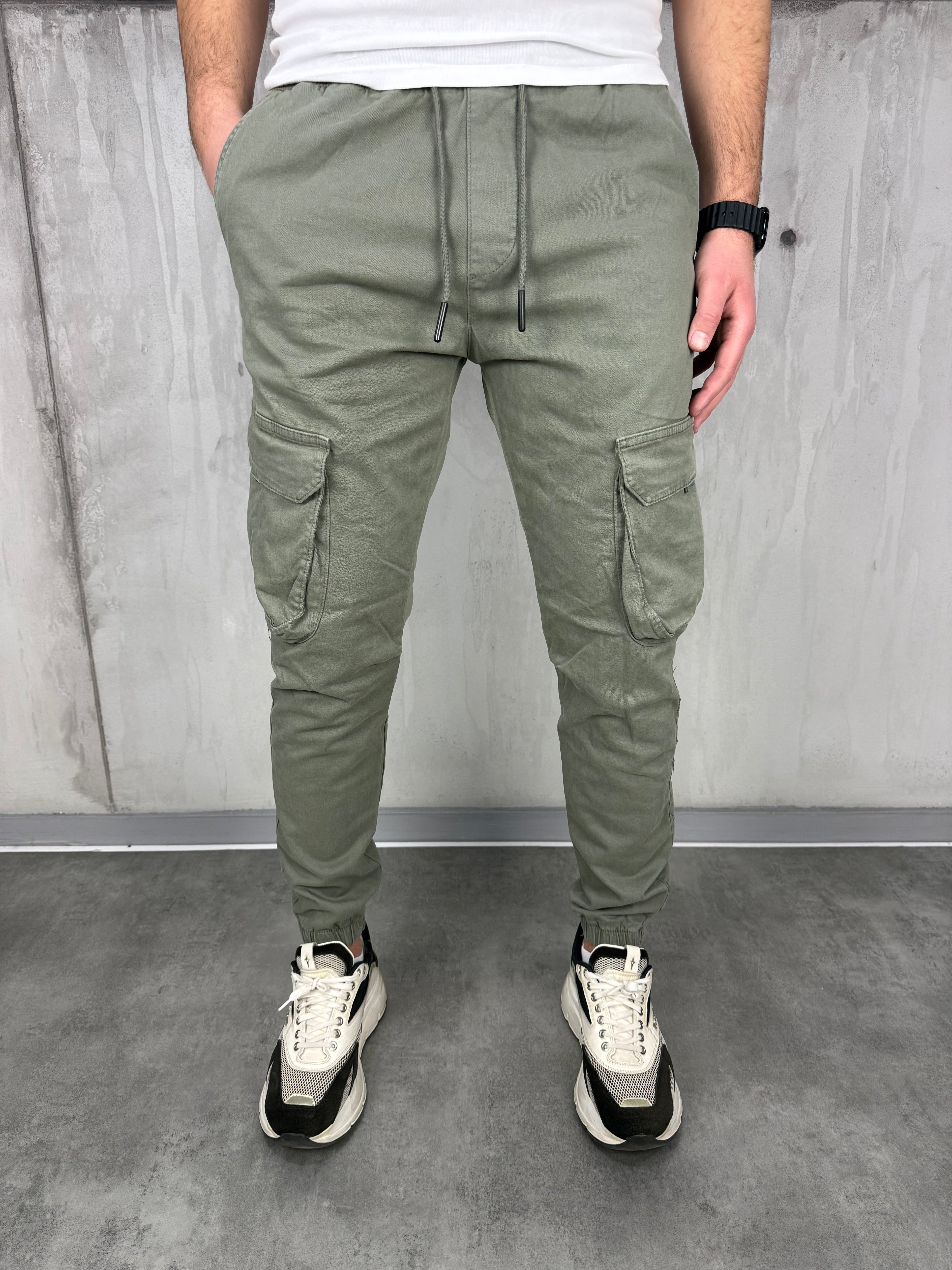 Signature olive zelena dzeparka