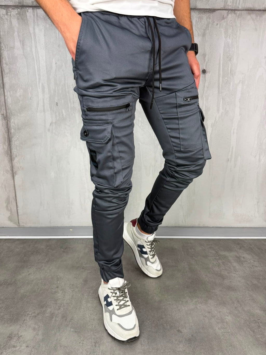 Kratos siva dzeparka - BB505