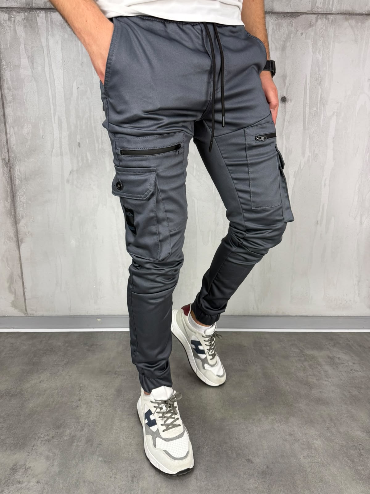 Kratos siva dzeparka - BB505