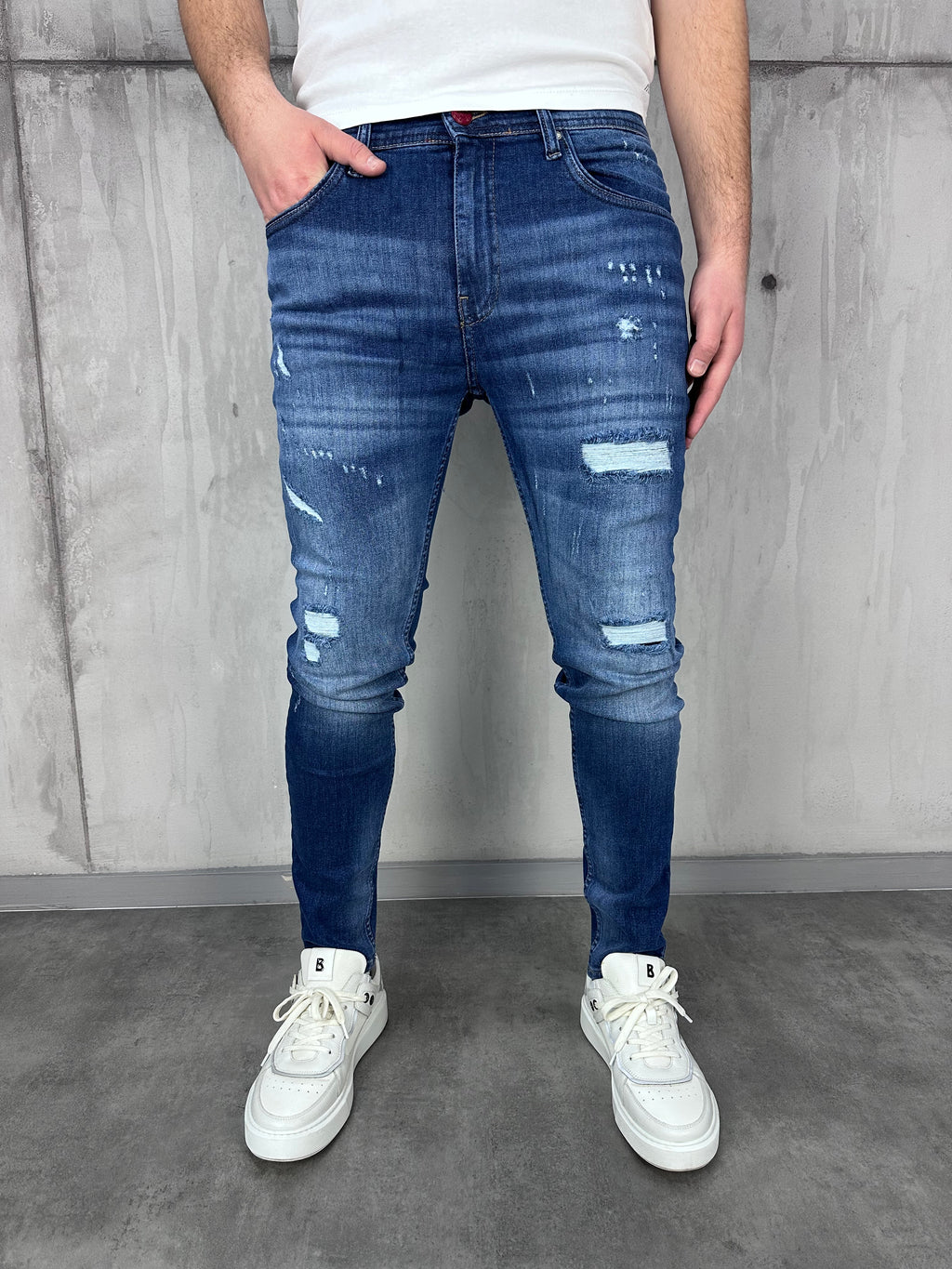 Atraktivne urbane farmerke - BB753