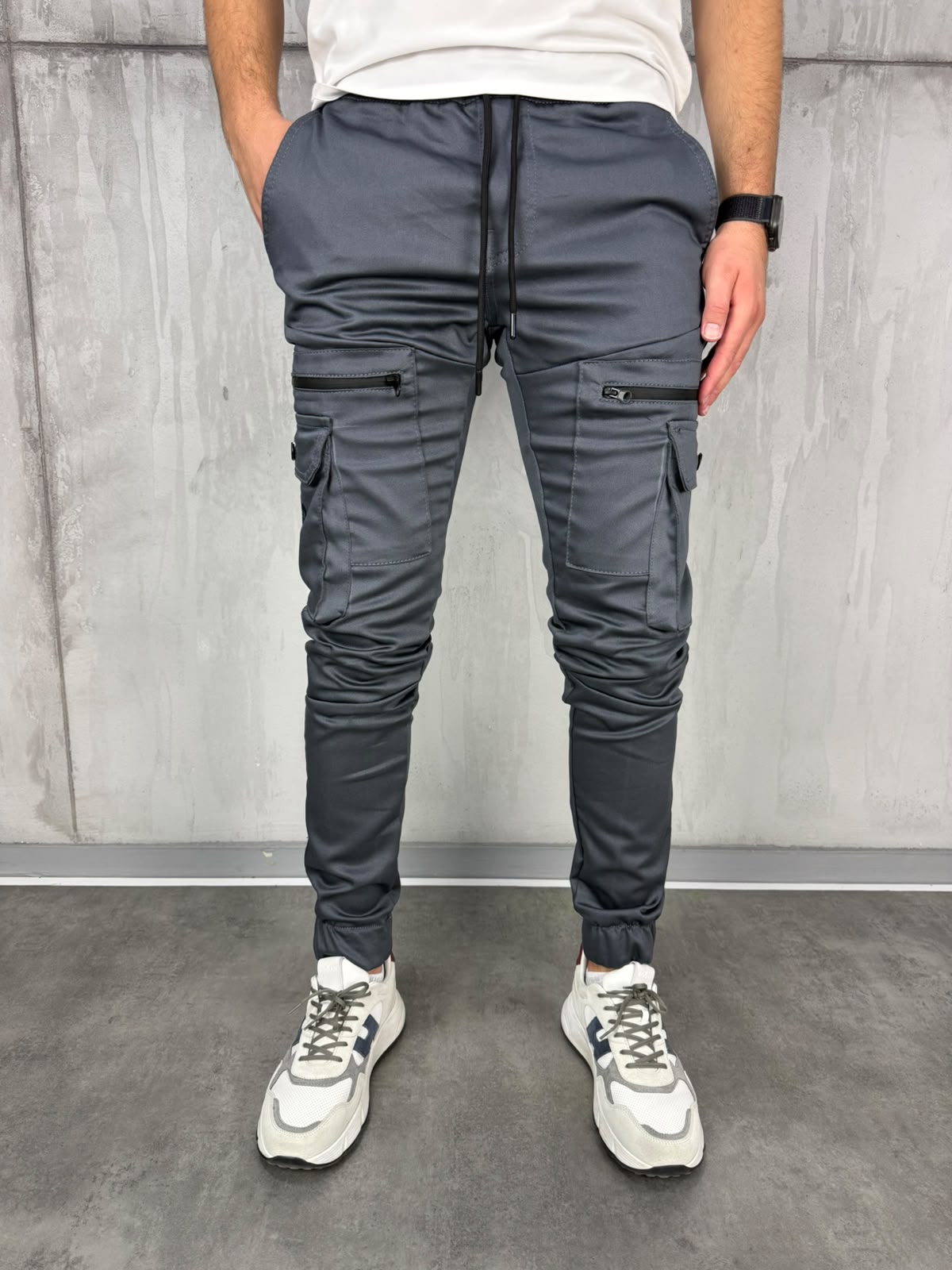 Kratos siva dzeparka - BB505