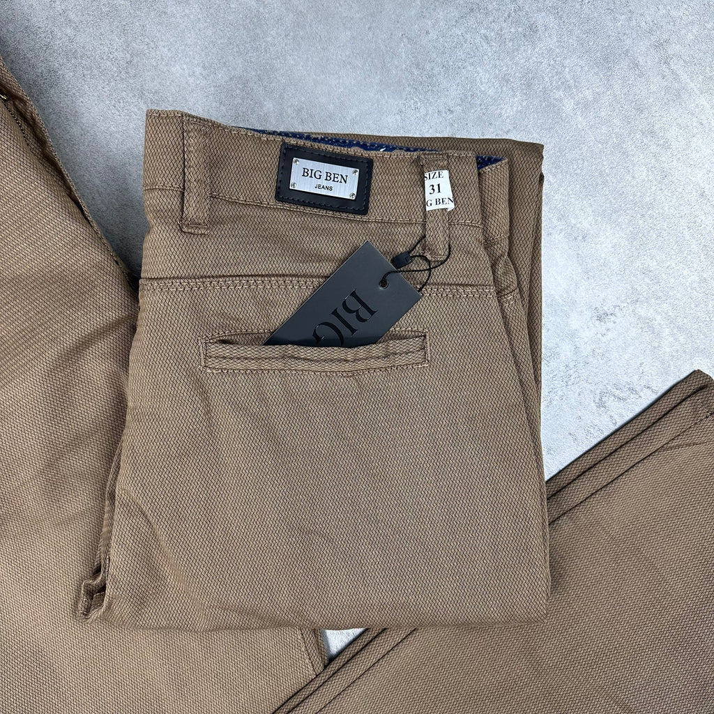 Braon šire elegantne regular fit - BB161