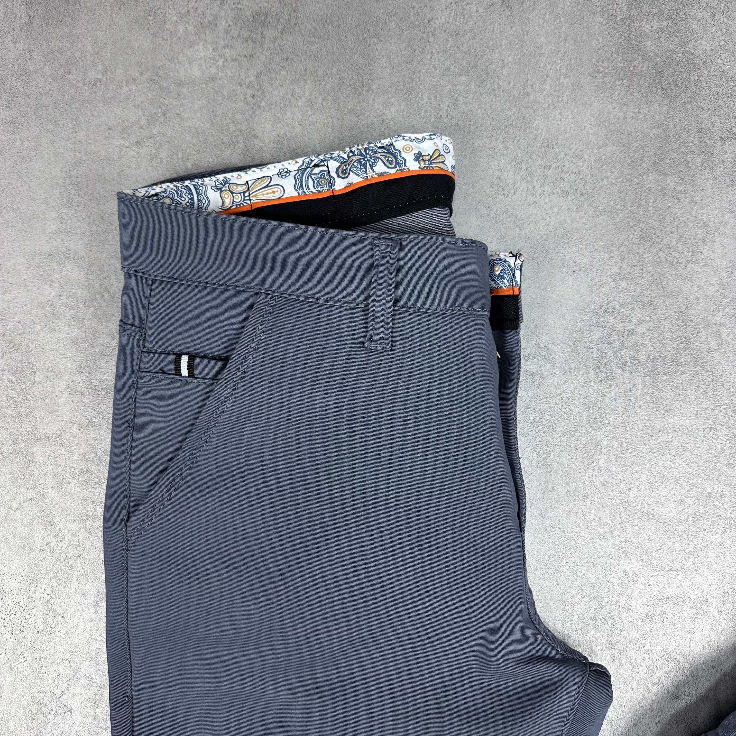 Egejsko plave šire elegantne regular fit - BB186