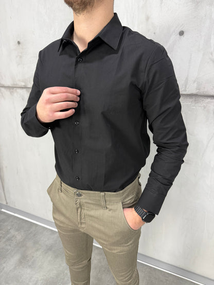 Crna classic košulja