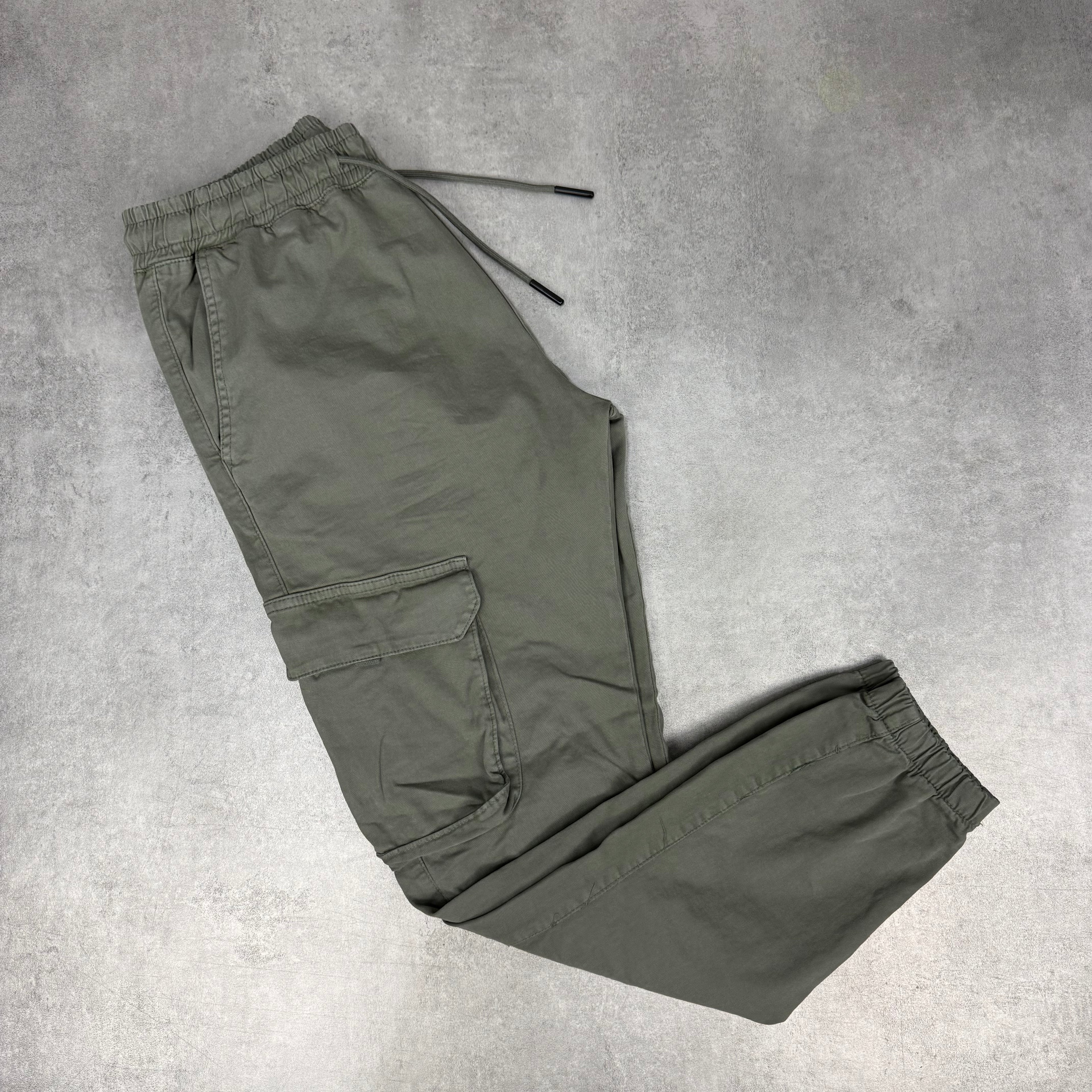 Signature olive zelena dzeparka