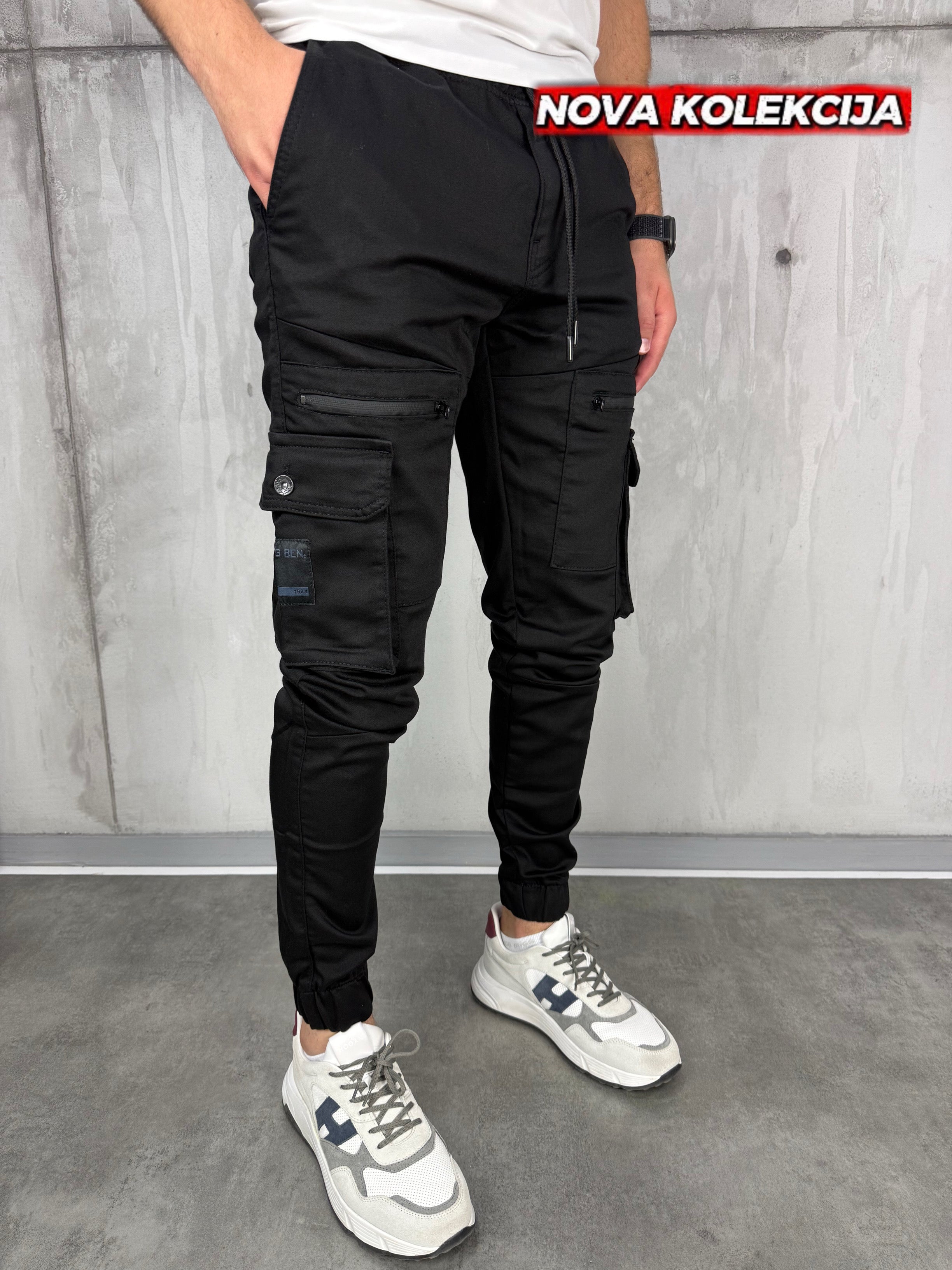 Kratos crna dzeparka - BB501