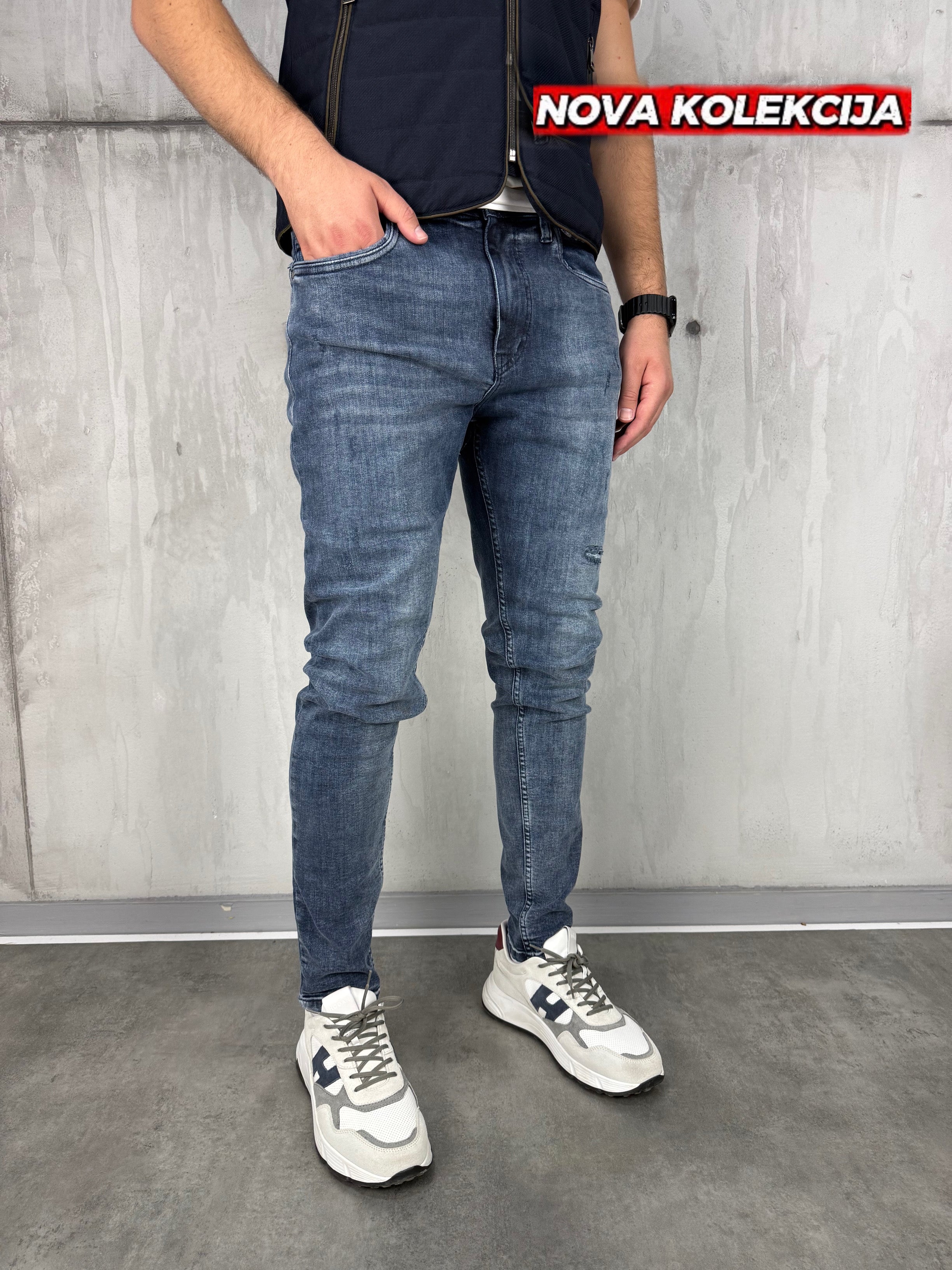 Plave raw farmerice - bb783
