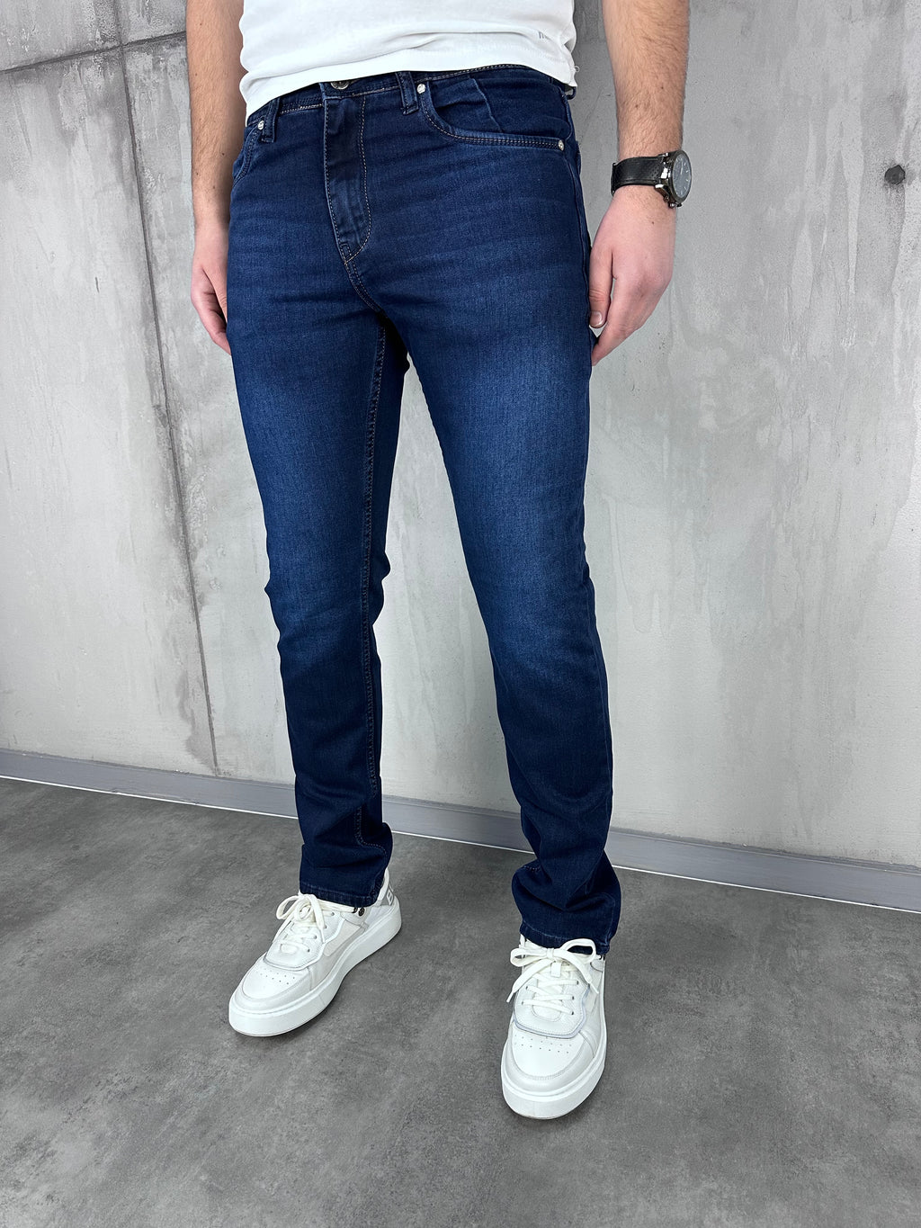 Klasik regular fit teget - BB754