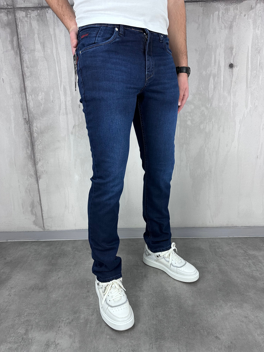 Klasik regular fit teget - BB754