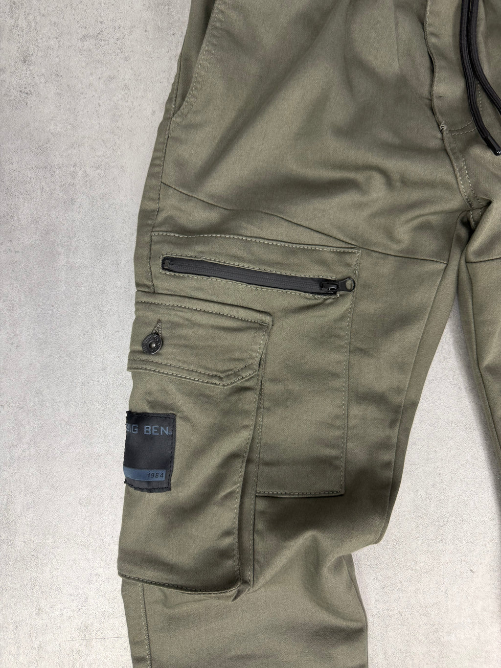 Muska-zelena-dzeparka-pantalona BIG BEN JEANS