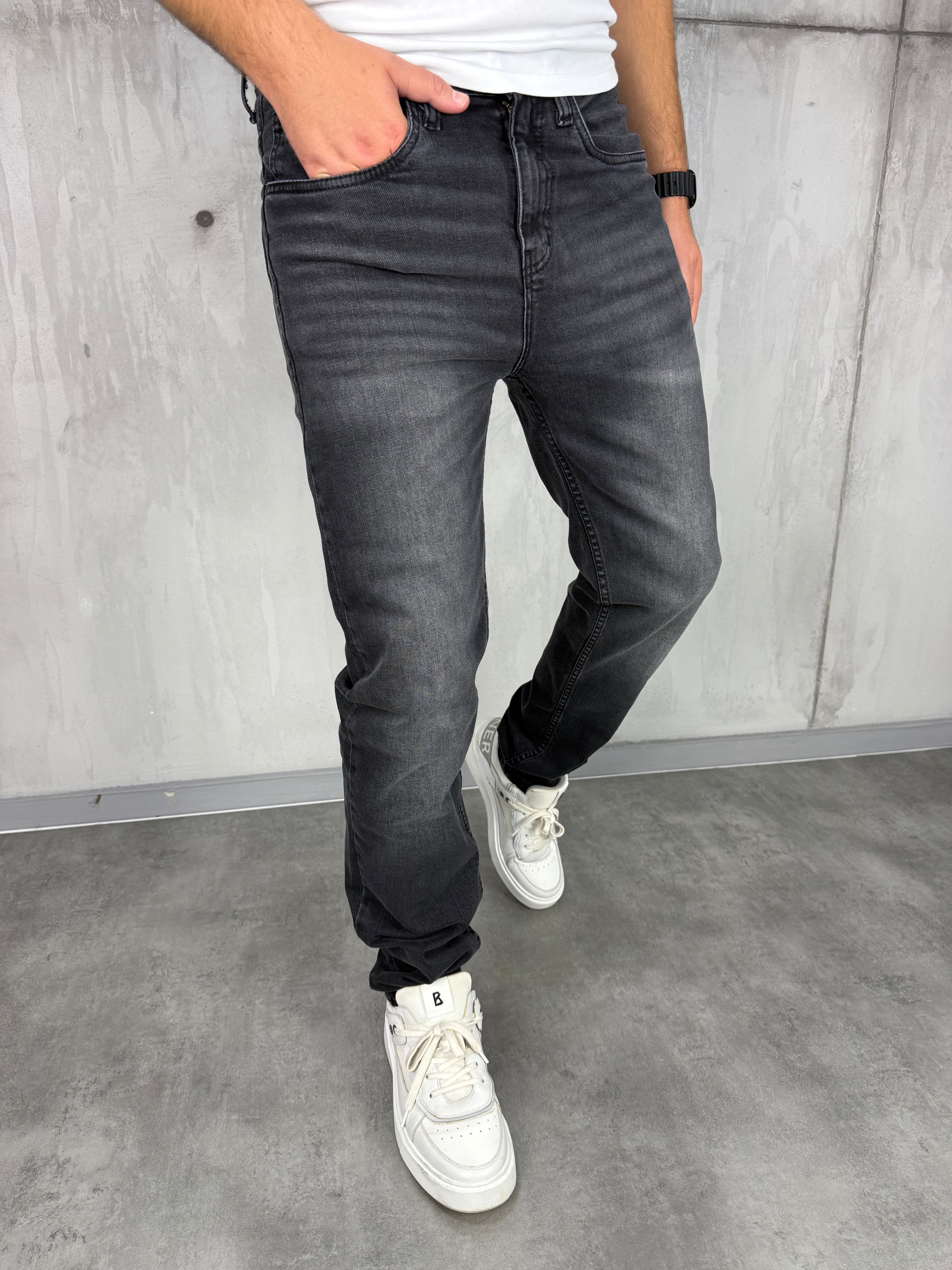 Oversize crne farmerice - BB770