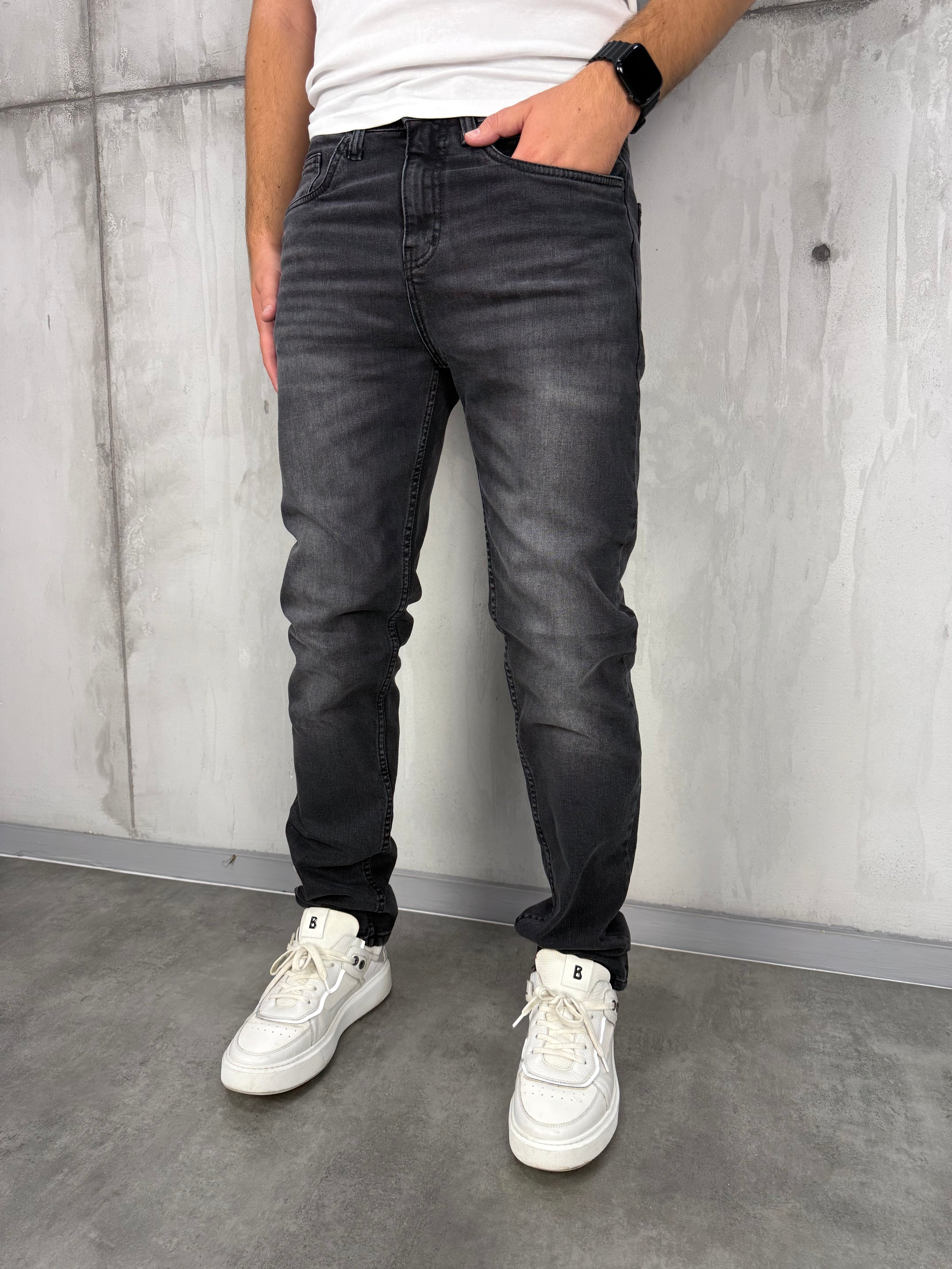 Oversize crne farmerice - BB770