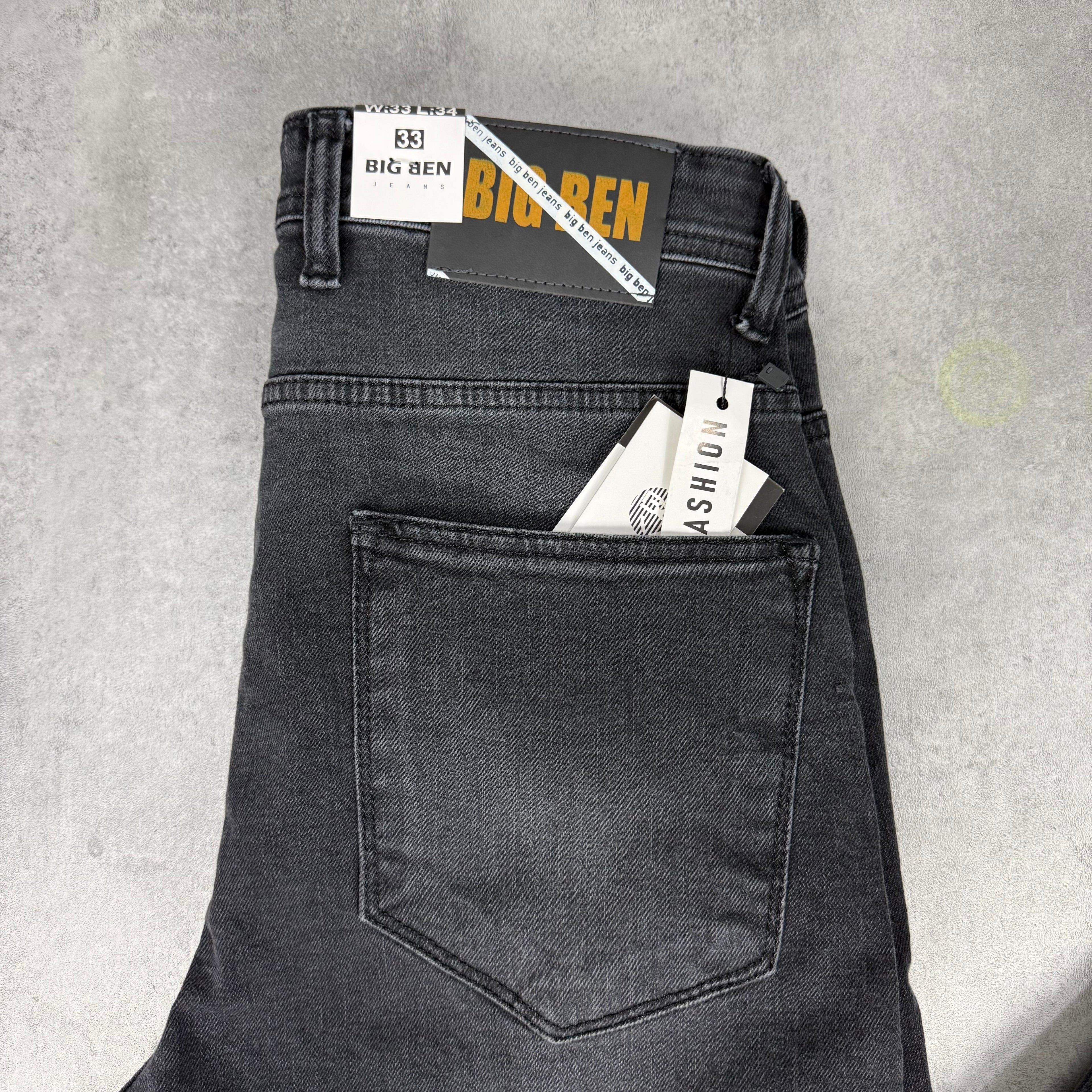 Oversize crne farmerice - BB770