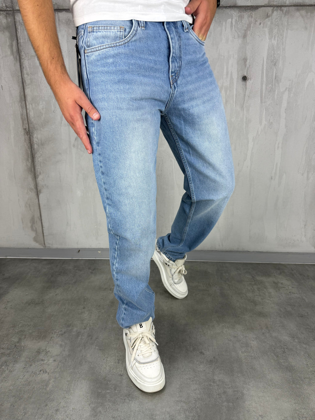 Oversize plave farmerice - BB771