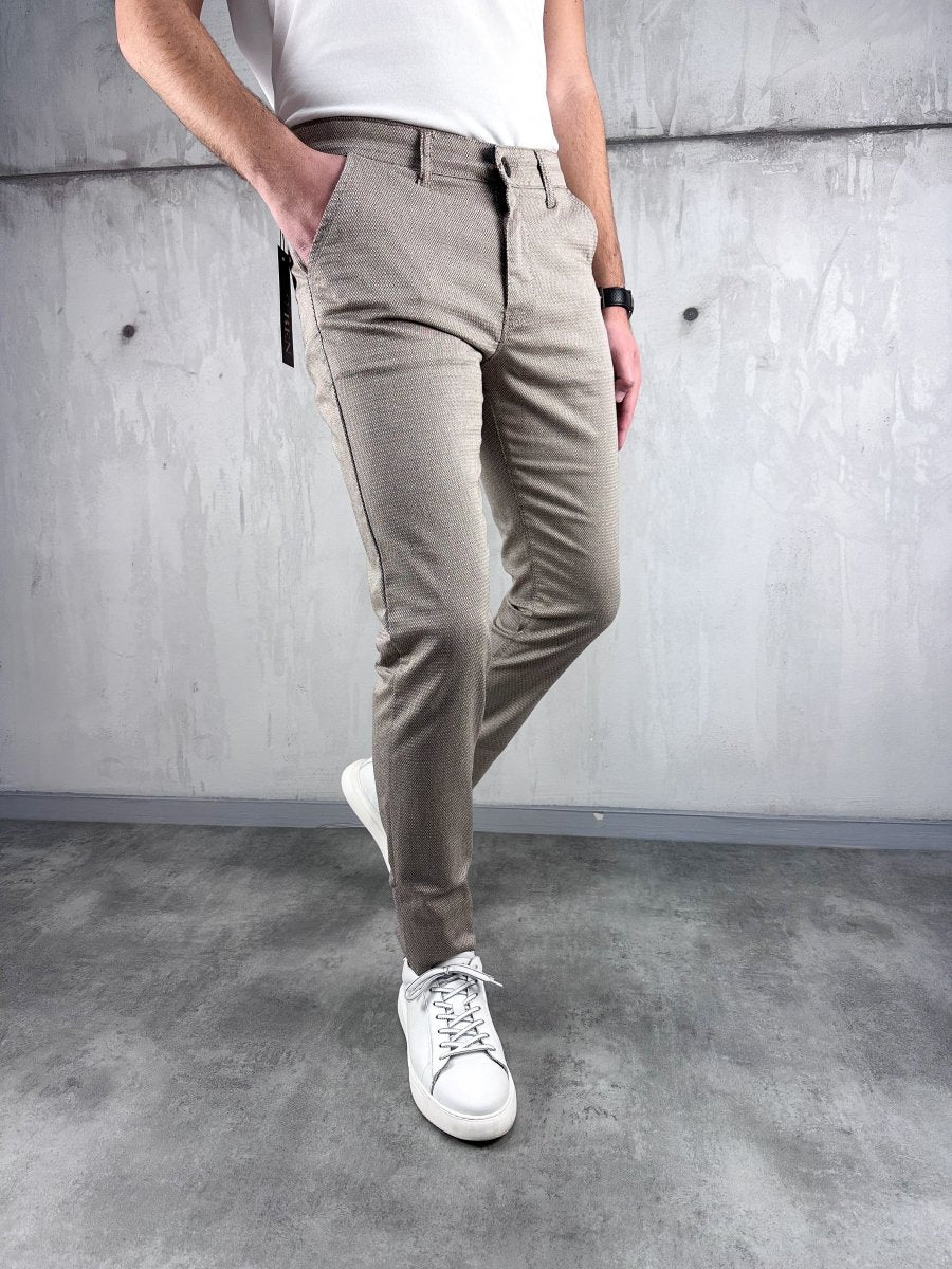 Bež šire elegantne regular fit - BB154 - BIG BEN JEANS