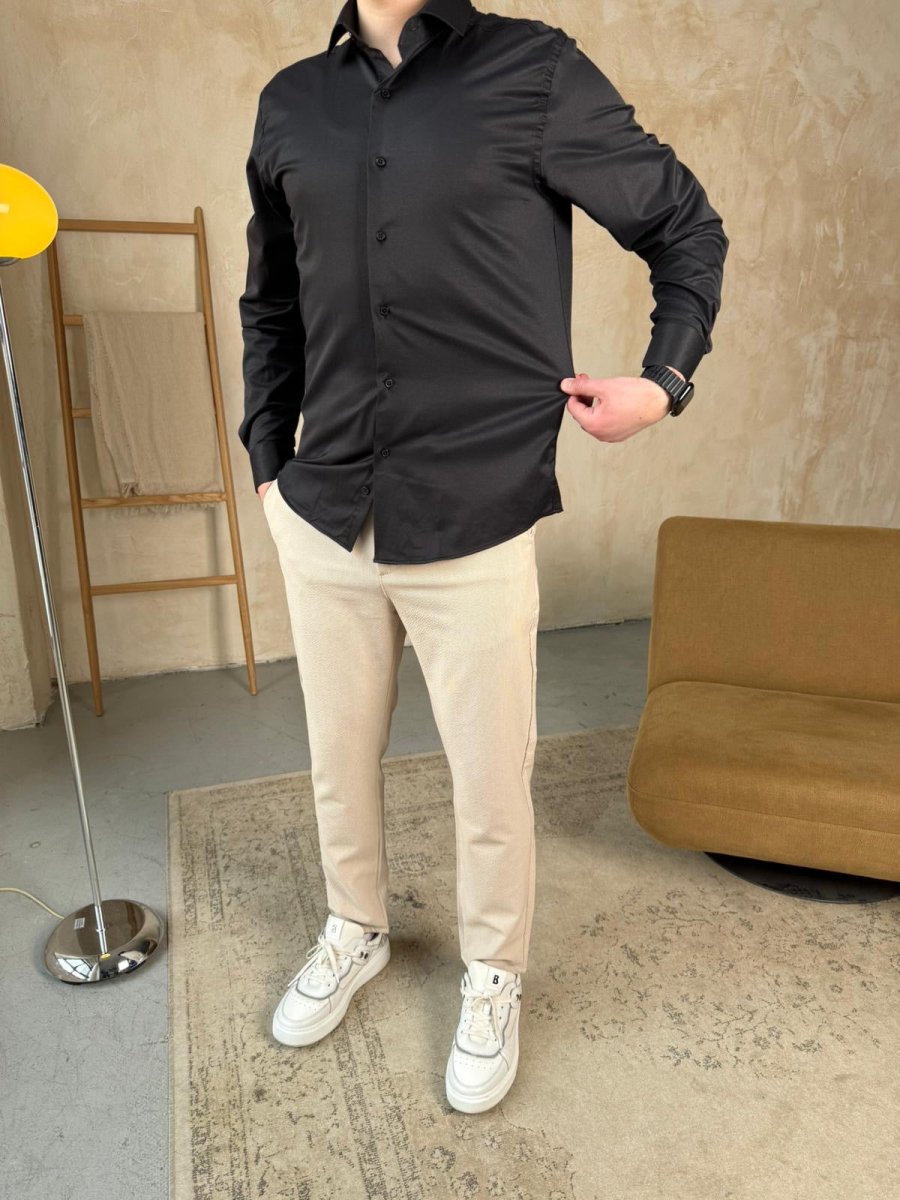 Crna classic kosulja - BIG BEN JEANS