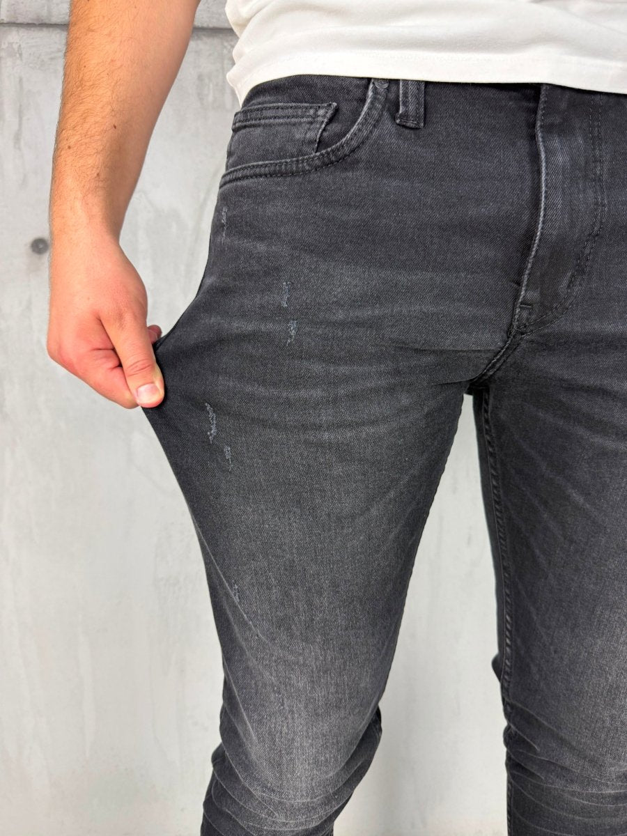 Crna raw farmerica - BB786 - BIG BEN JEANS
