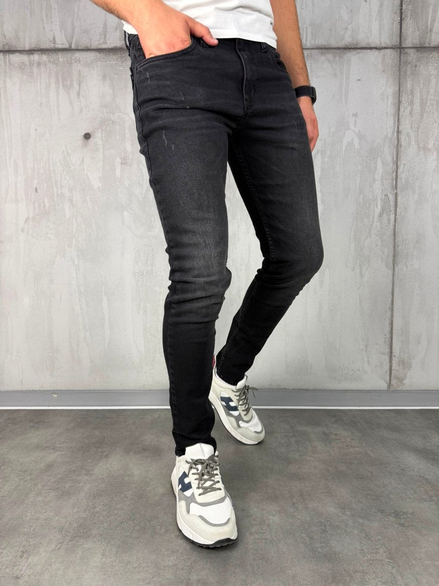 Crna raw farmerica - BB786 - BIG BEN JEANS