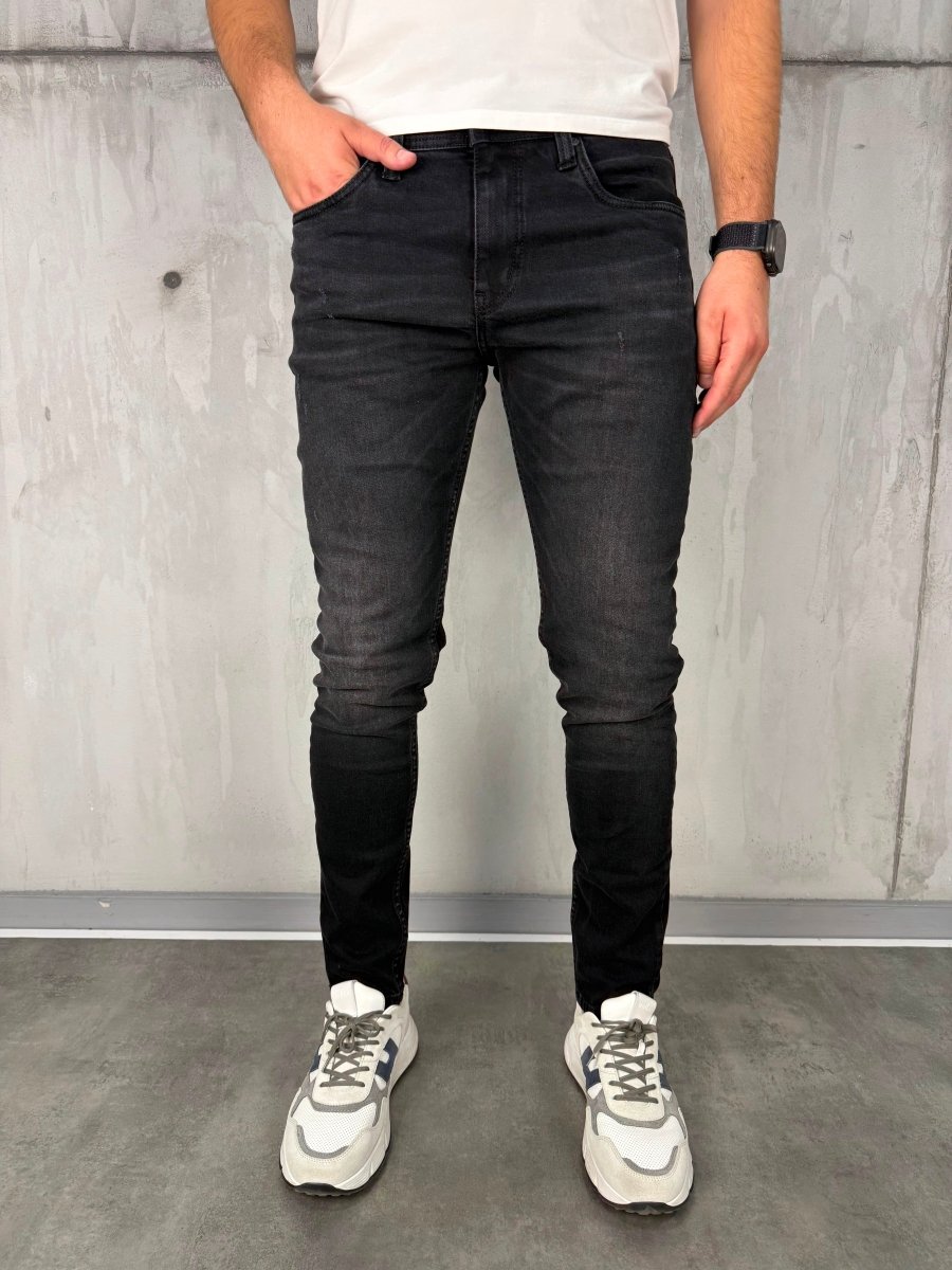 Crna raw farmerica - BB786 - BIG BEN JEANS
