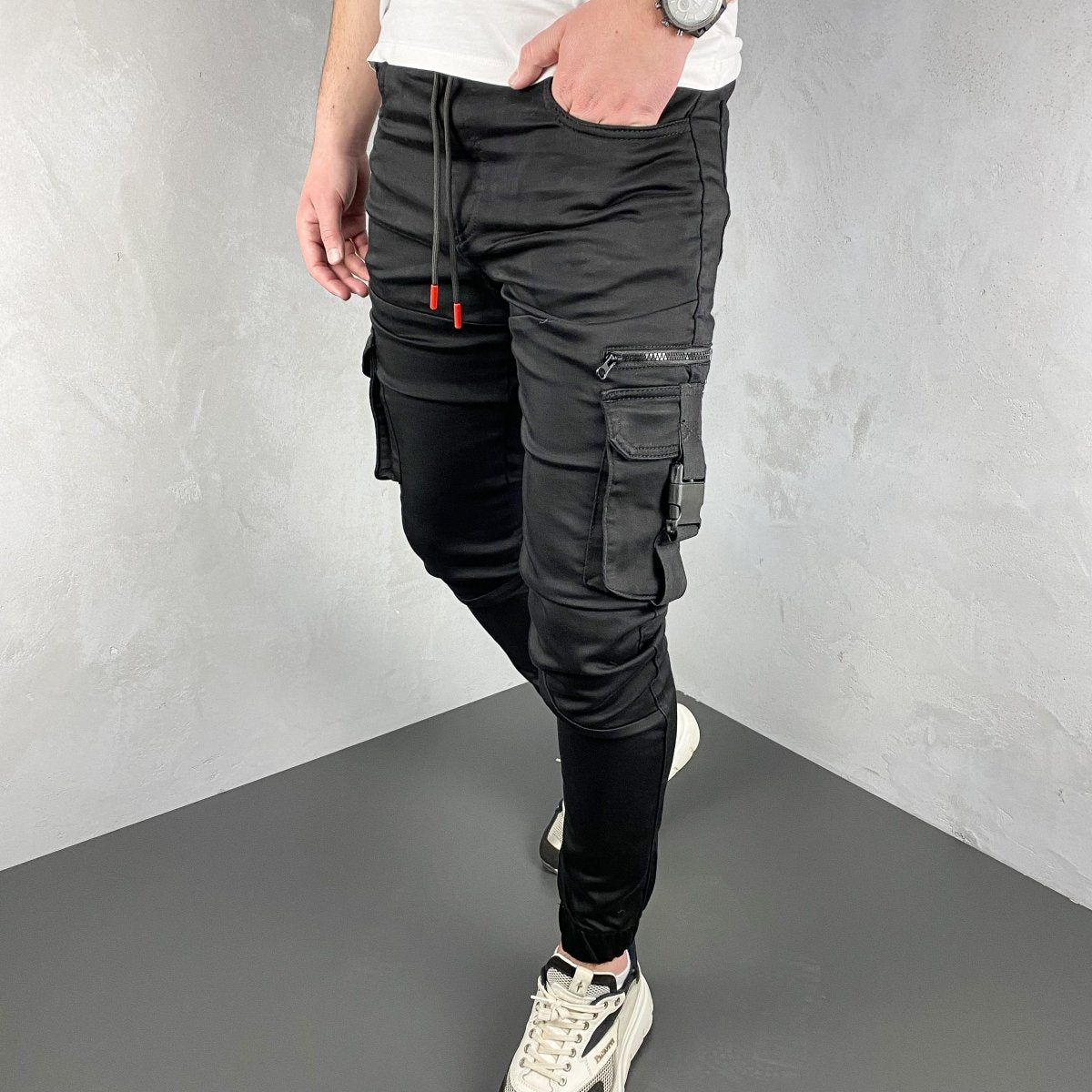 Crne practical dzeparke - BB701 - BIG BEN JEANS