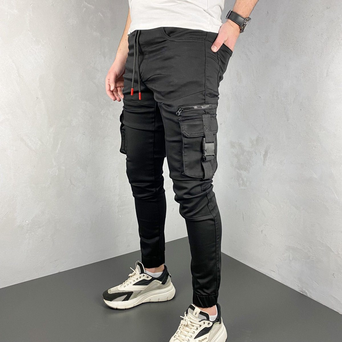 Crne practical dzeparke - BB701 - BIG BEN JEANS