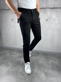 Crne šire elegantne regular fit - BB180 - BIG BEN JEANS