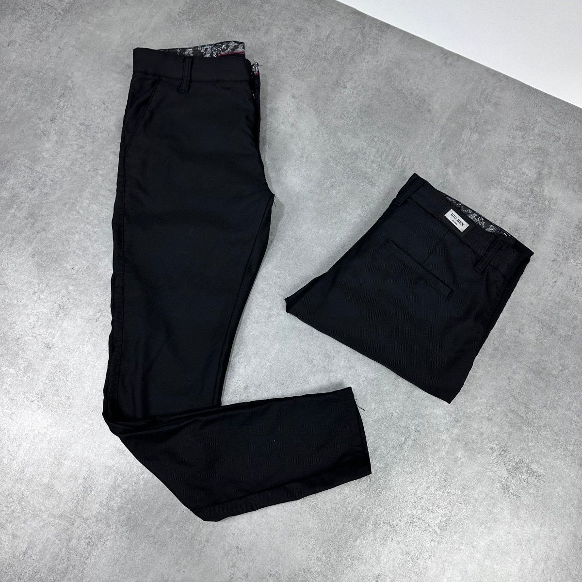 Crne slim-fit elegantne - BB199 - BIG BEN JEANS