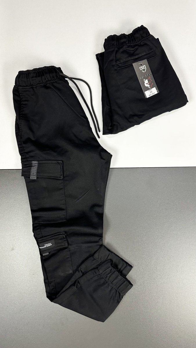Crne utility cargo - BB901 - BIG BEN JEANS