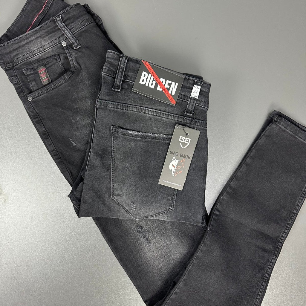 Crne uz minimalne detalje - BB720 - BIG BEN JEANS