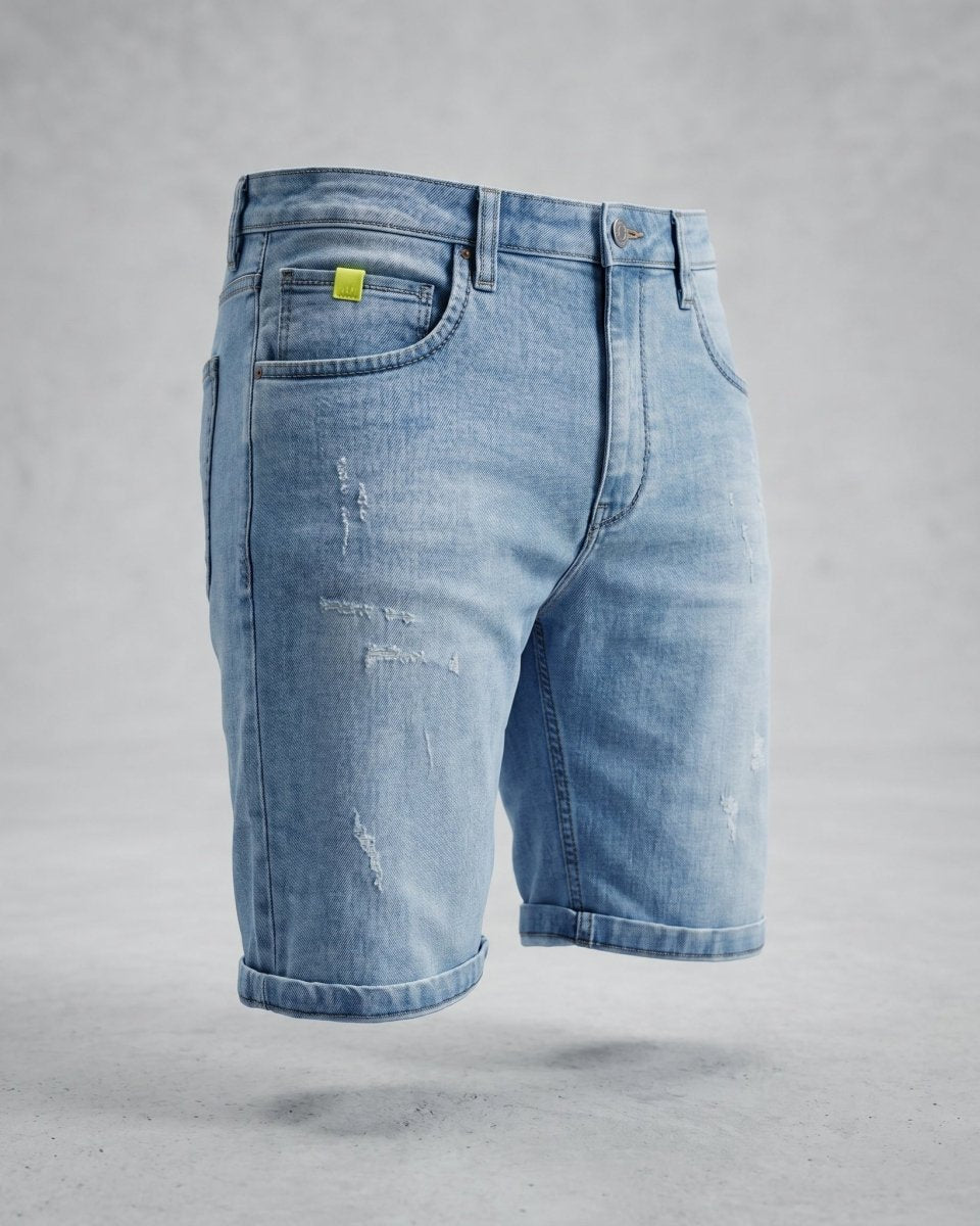 Detail svetli teksas šorc - BB313 - BIG BEN JEANS