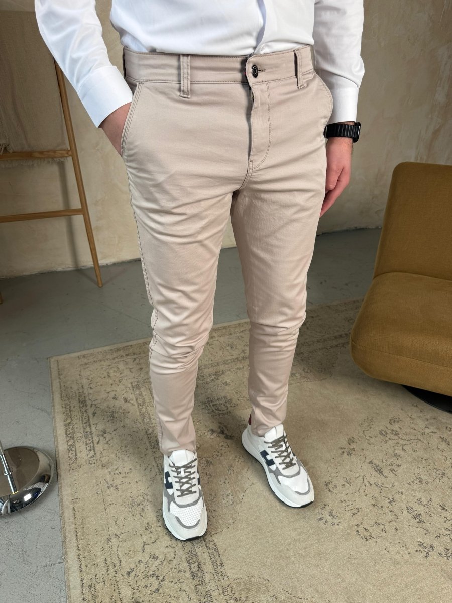 Elegantne klasik bež - BB114 - BIG BEN JEANS