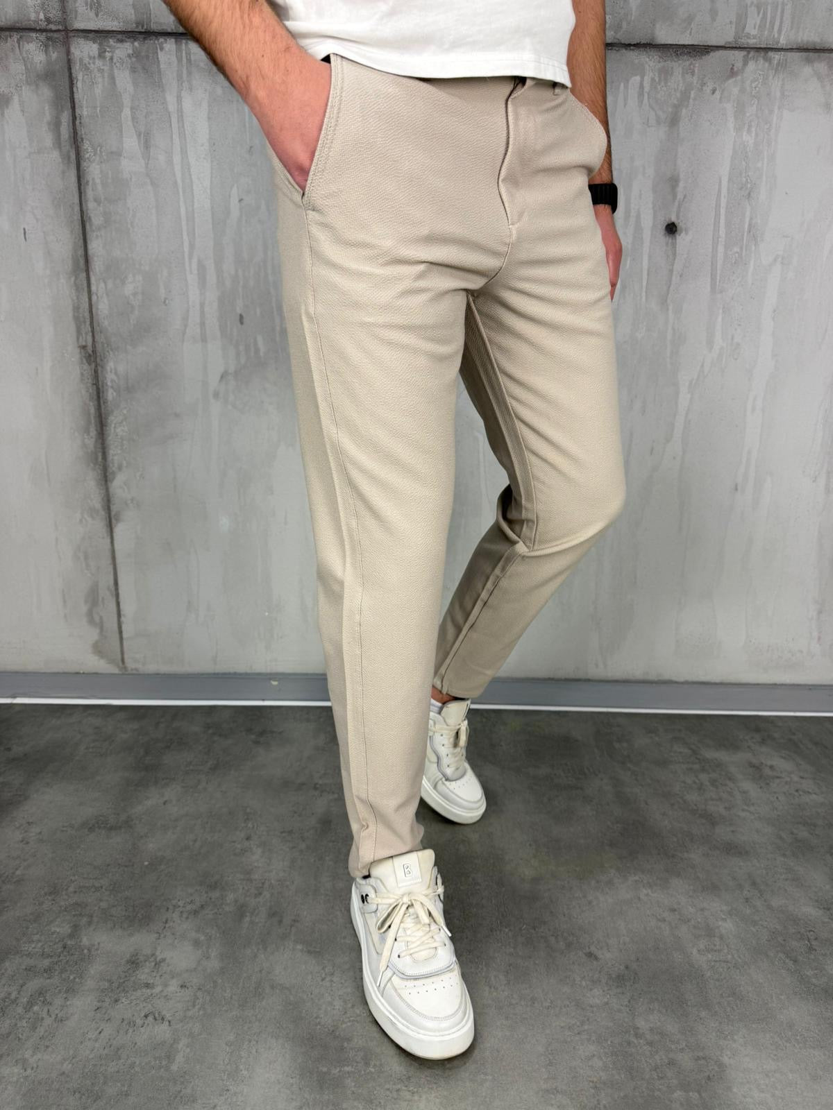 Flex elegant bež pantalona - BB134