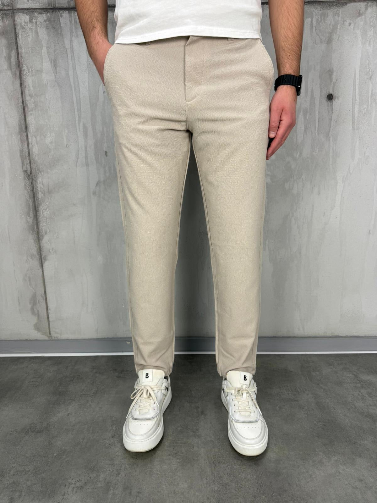 Flex elegant bež pantalona - BB134
