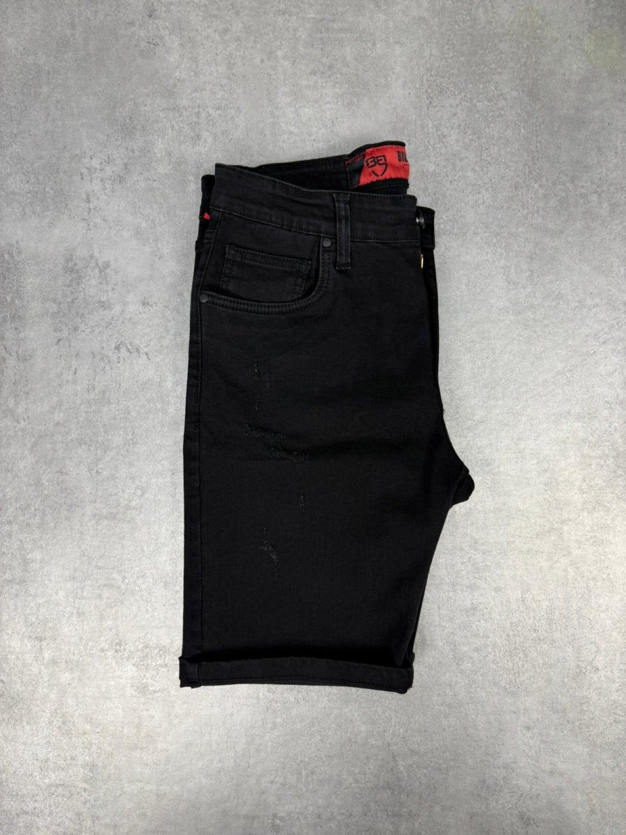 Klasik crne bermude - BB312 - BIG BEN JEANS