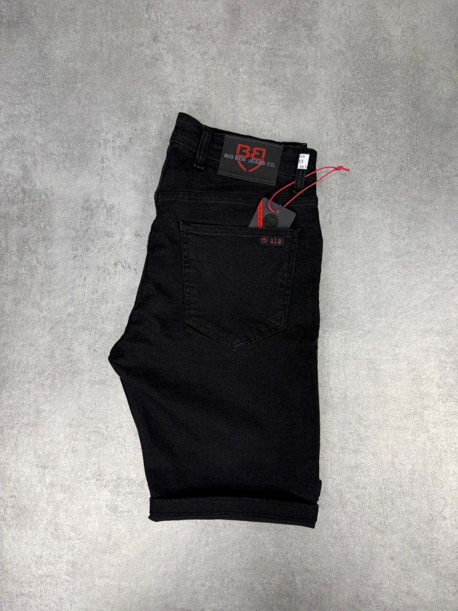 Klasik crne bermude - BB312 - BIG BEN JEANS