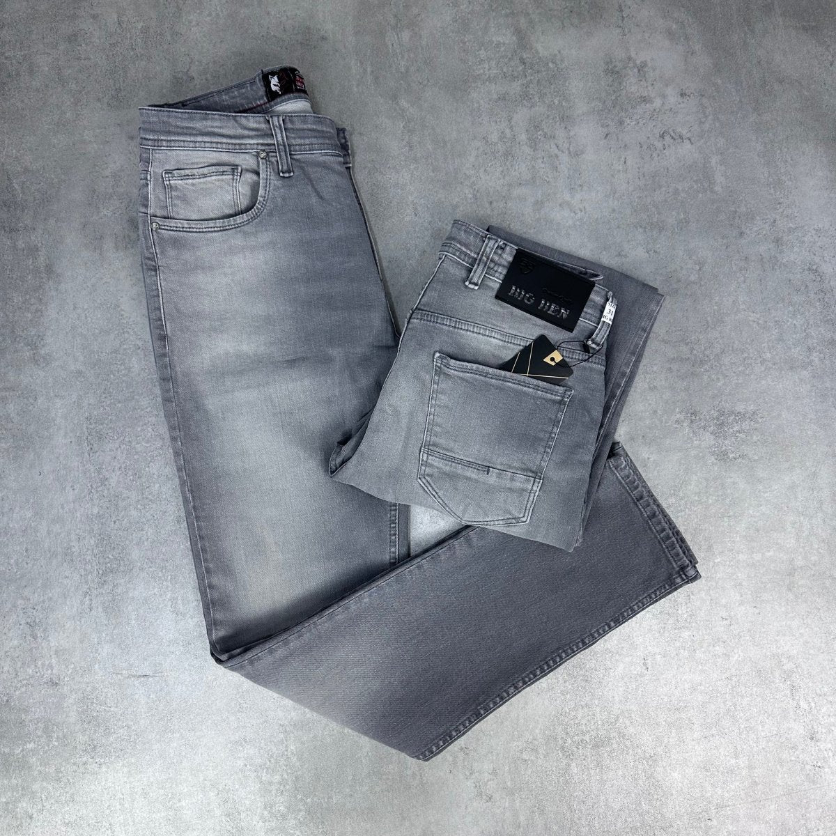 Klasik slim fit sive - BB750 - BIG BEN JEANS