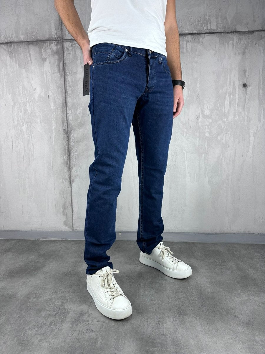 Klasik teget farmerica široka nogavica - BB457 - BIG BEN JEANS