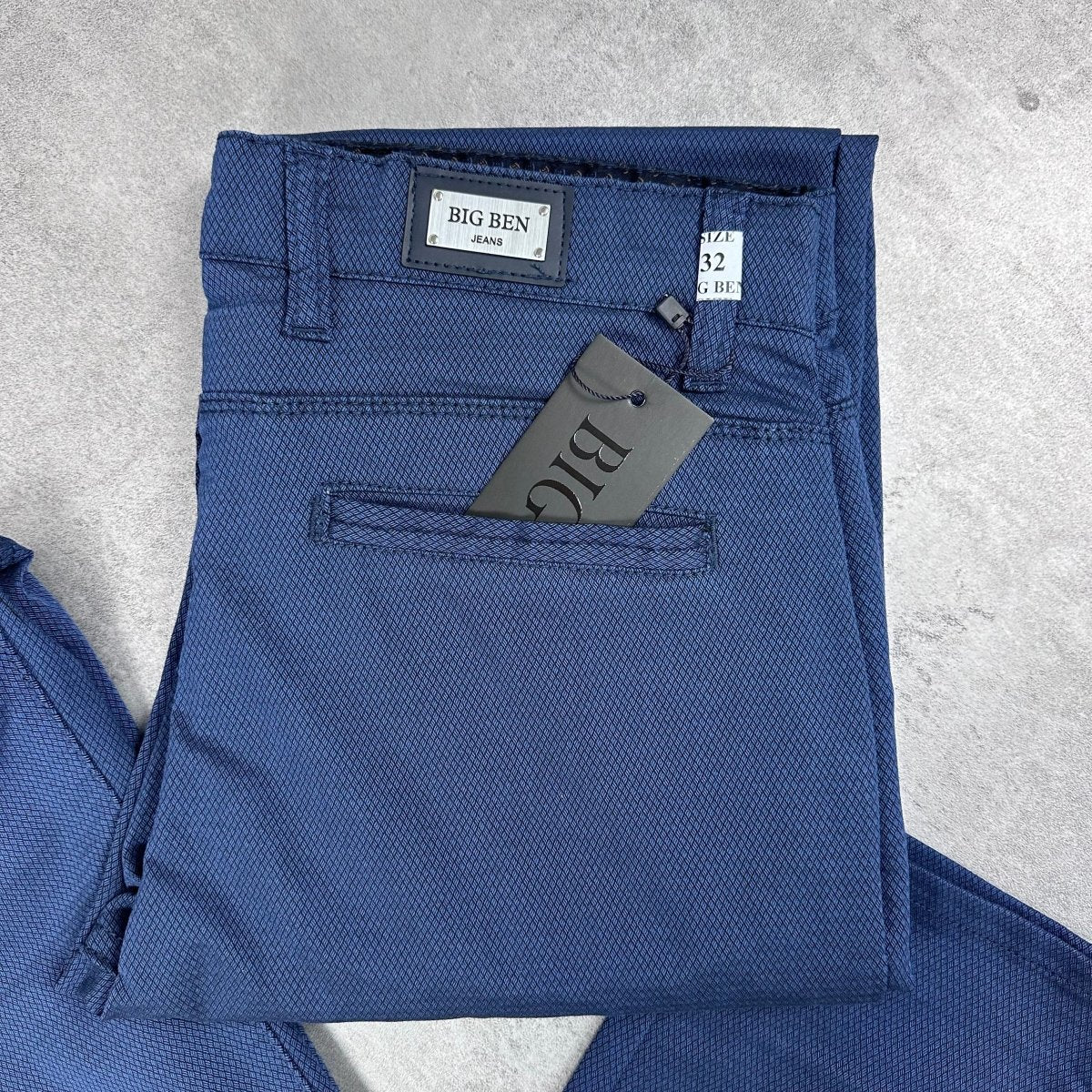 Kobalt šire elegantne regular fit - BB168 - BIG BEN JEANS