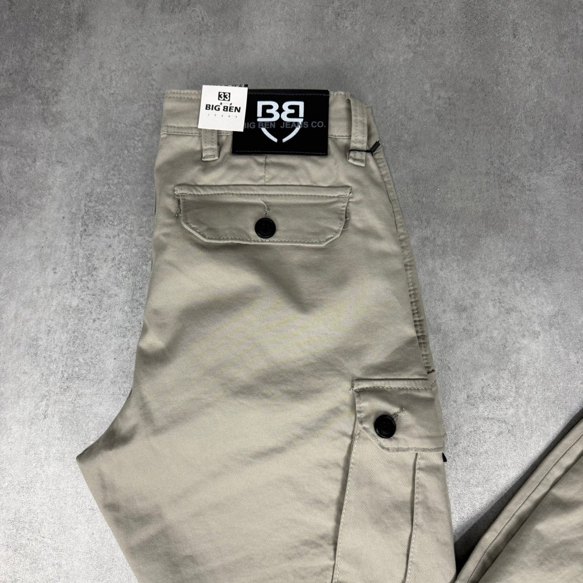 LEGION cargo peščana bež - BB503 - BIG BEN JEANS