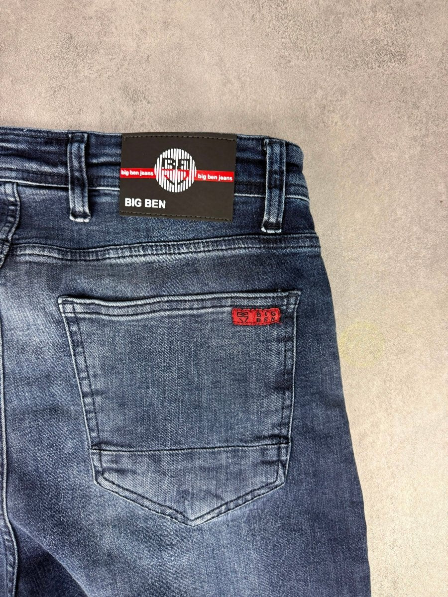 Plave raw farmerice - BB783 - BIG BEN JEANS
