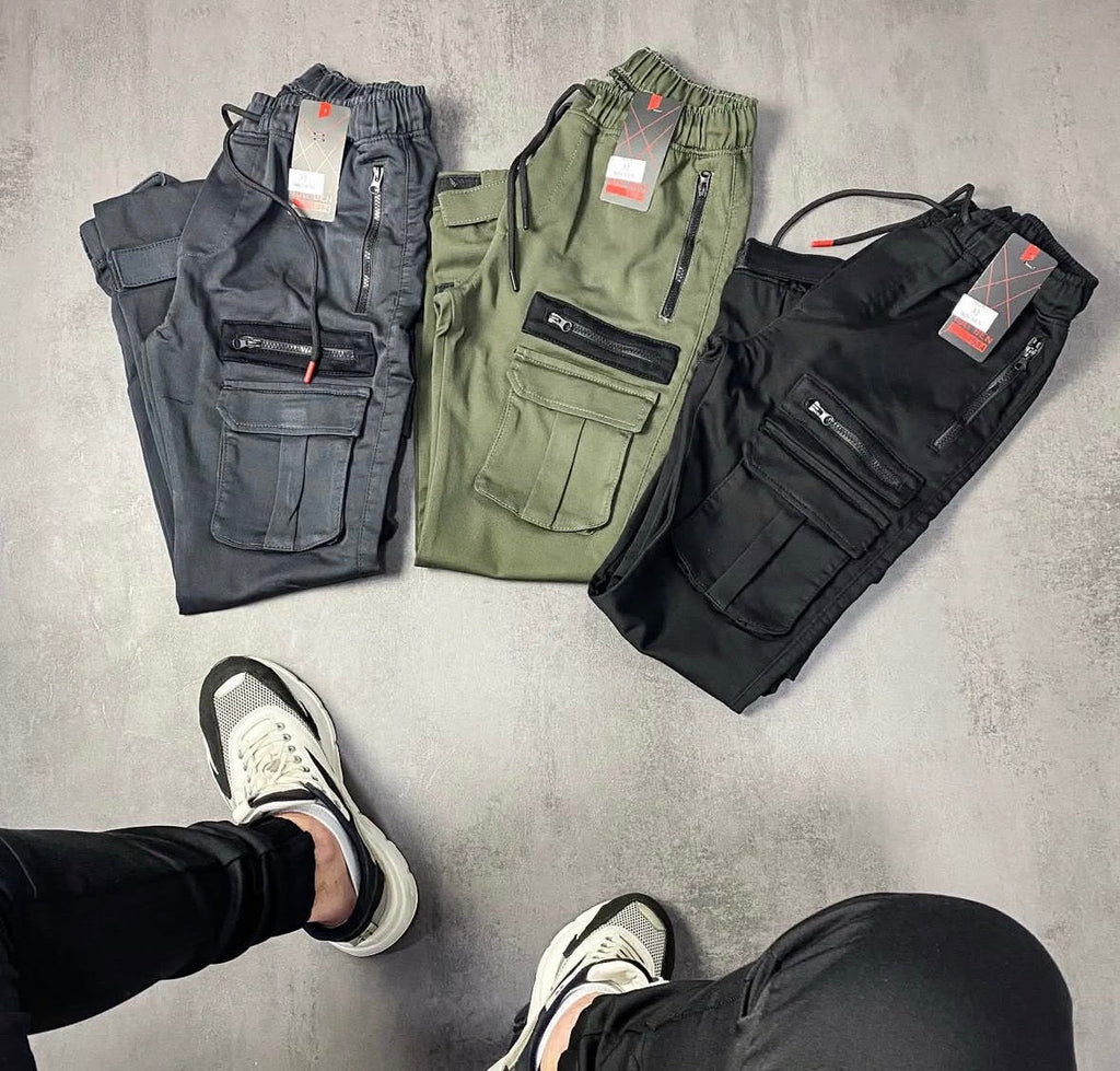 Premium cargo tamno sive - BB603 - BIG BEN JEANS