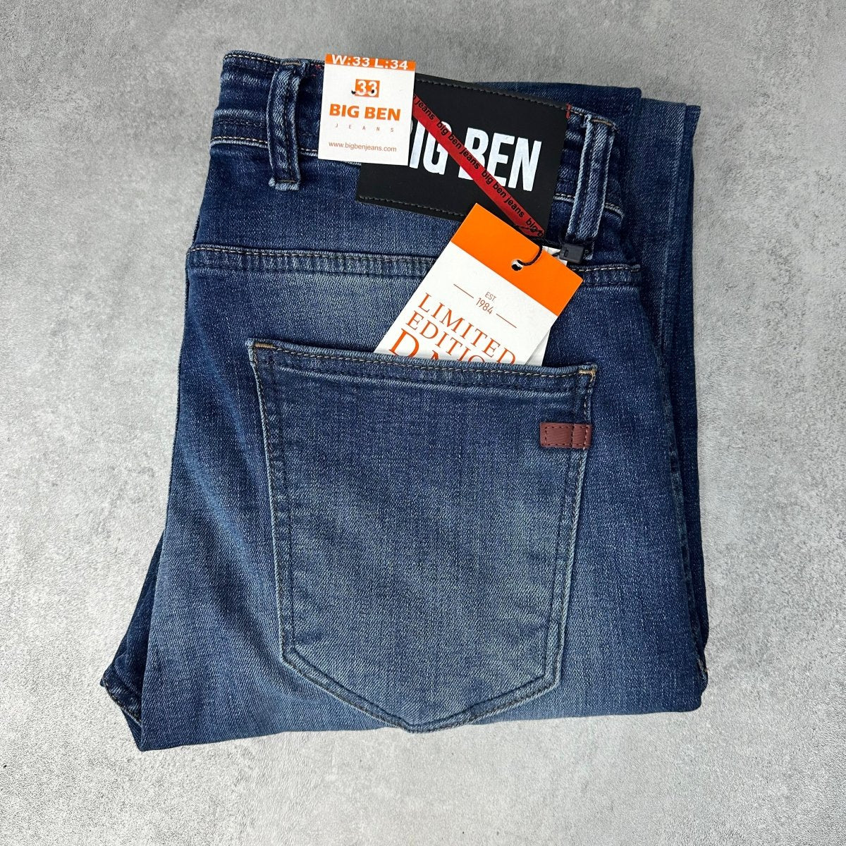 Prestige plave teksas - BB756 - BIG BEN JEANS