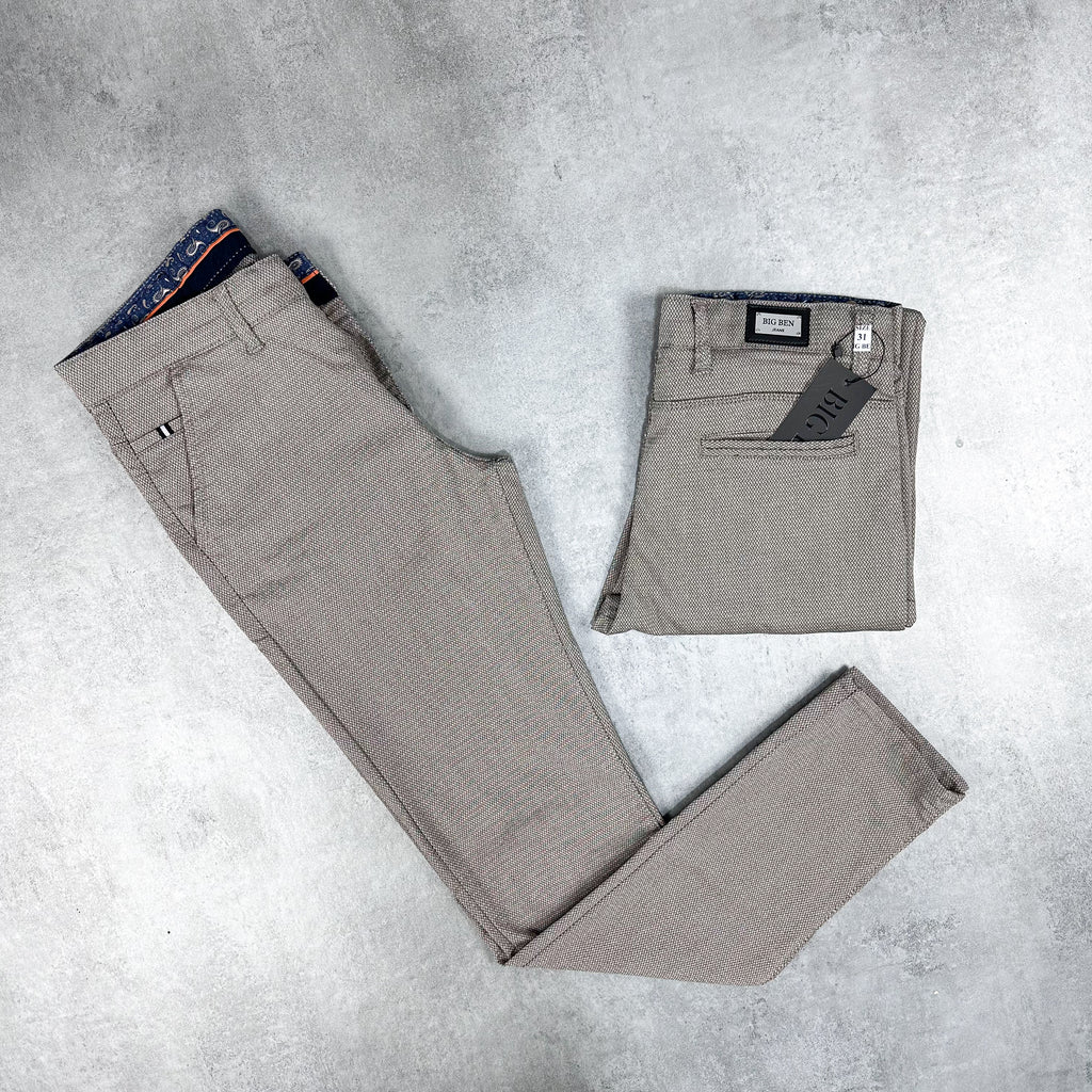 Bež šire elegantne regular fit - BB154