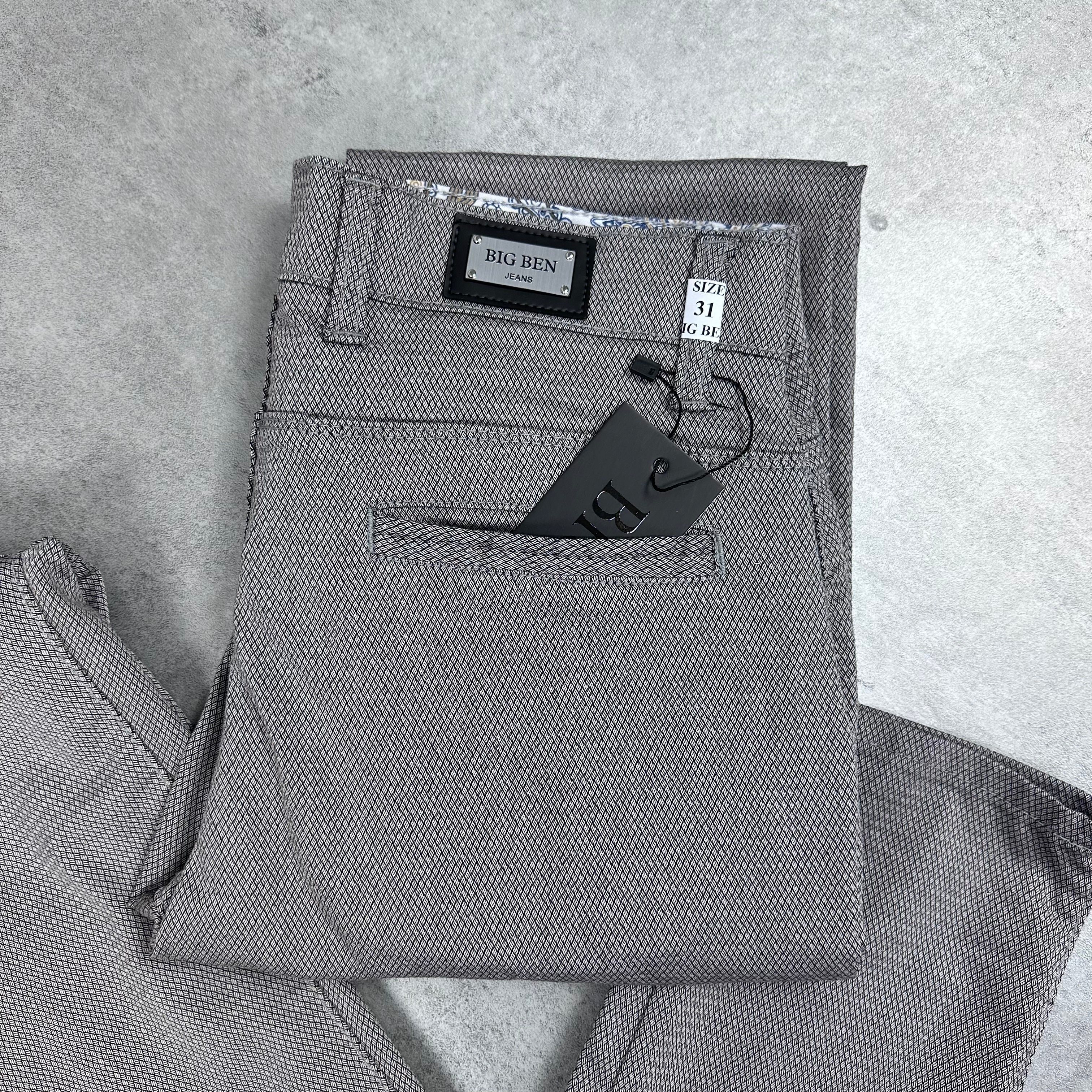 Sive šire elegantne regular fit - BB169