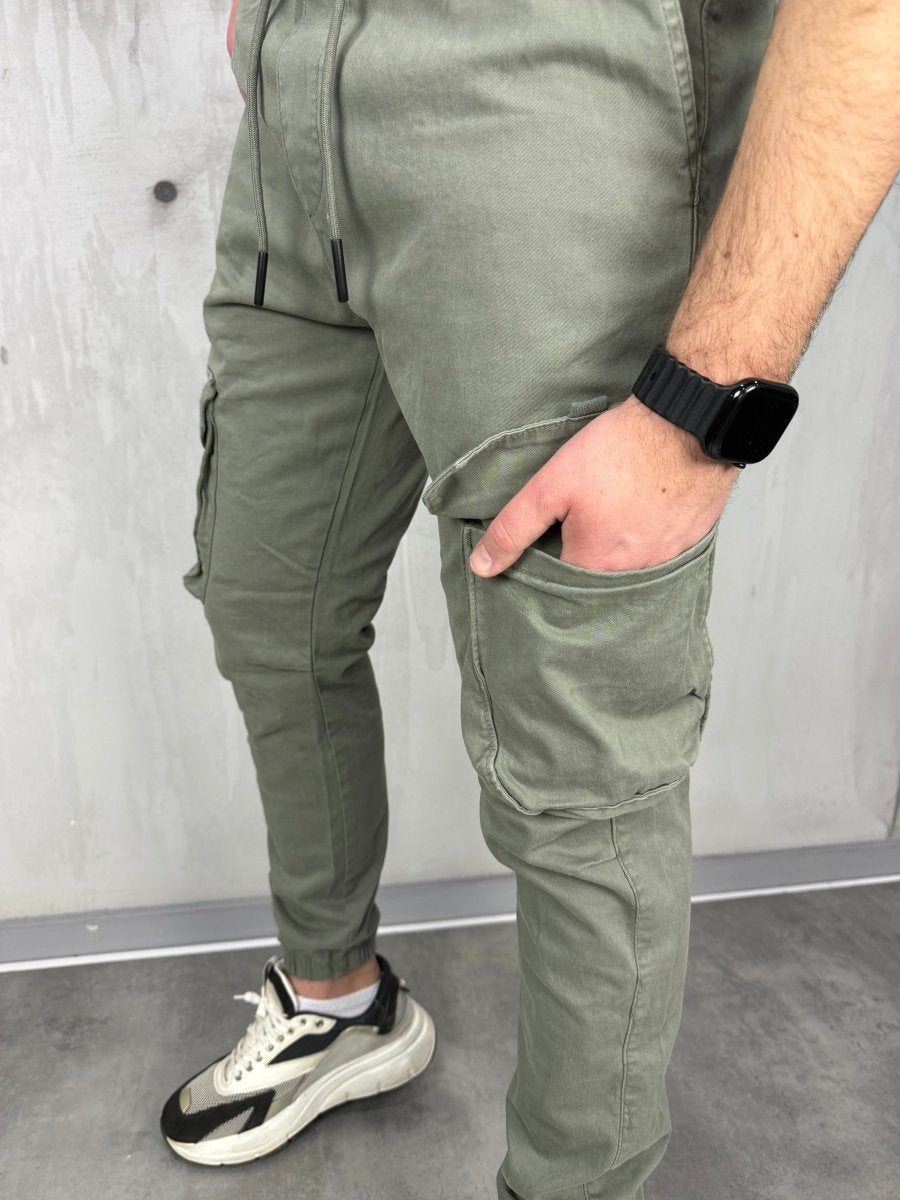 Signature olive zelena dzeparka - BIG BEN JEANS