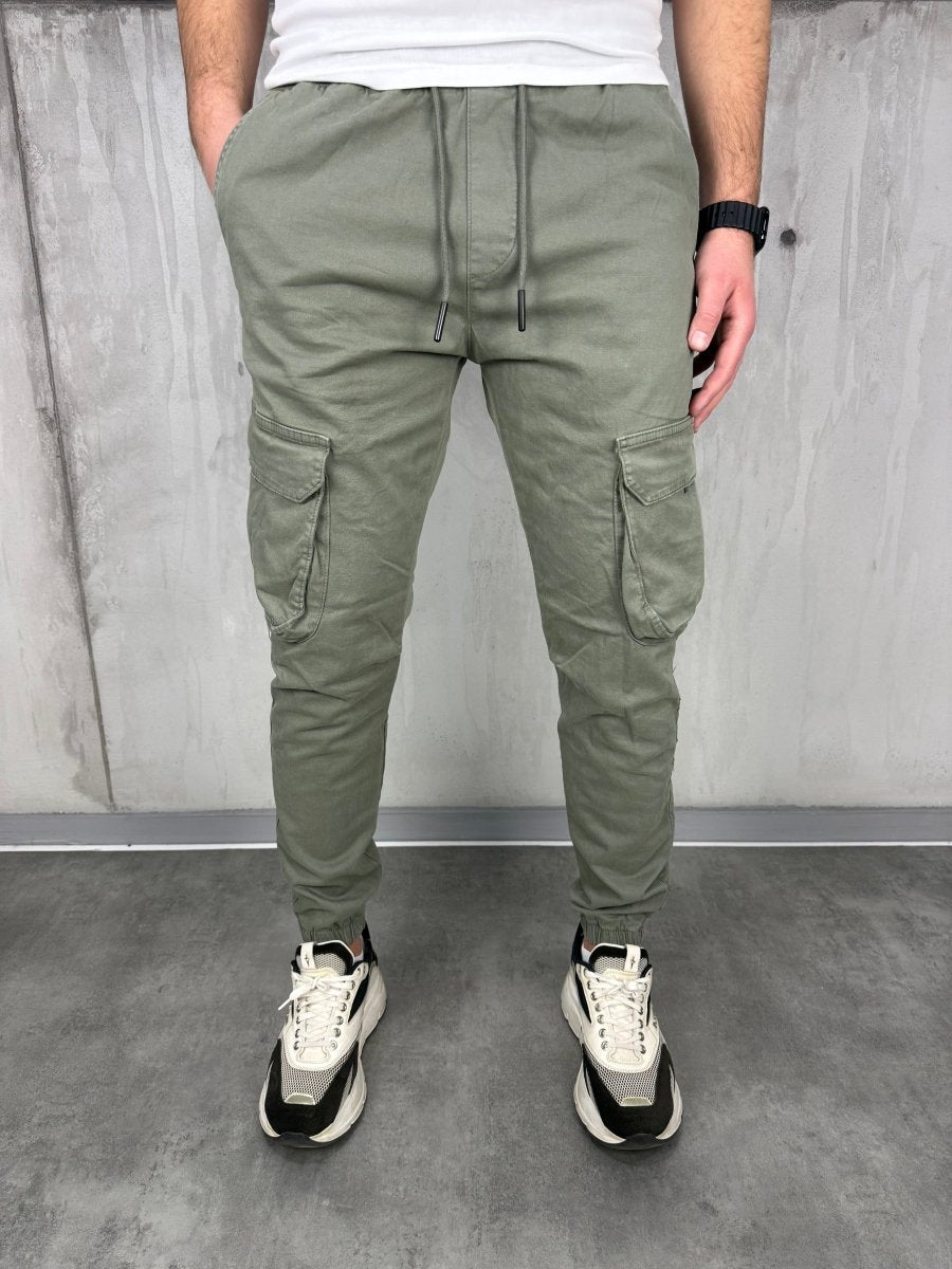 Signature olive zelena dzeparka - BIG BEN JEANS