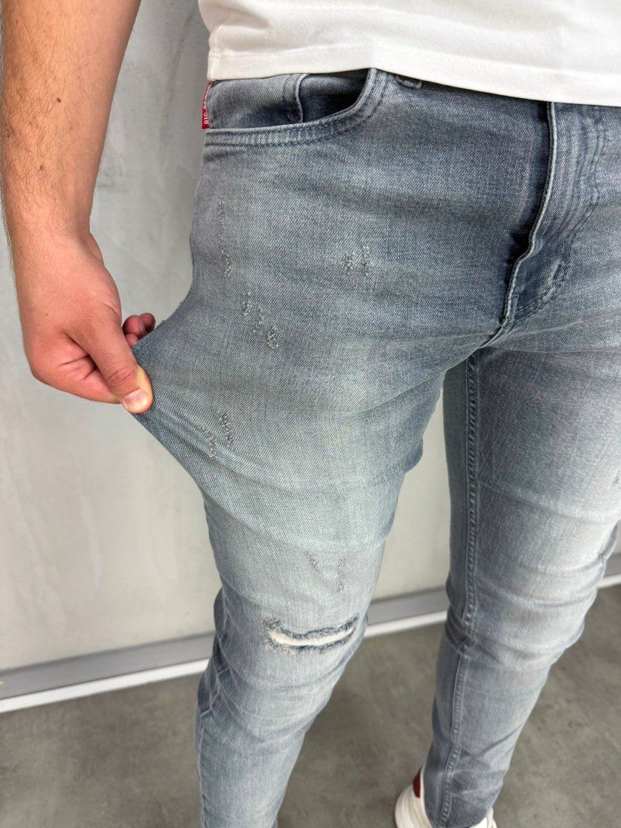 Silver raw farmerica - BB785 - BIG BEN JEANS