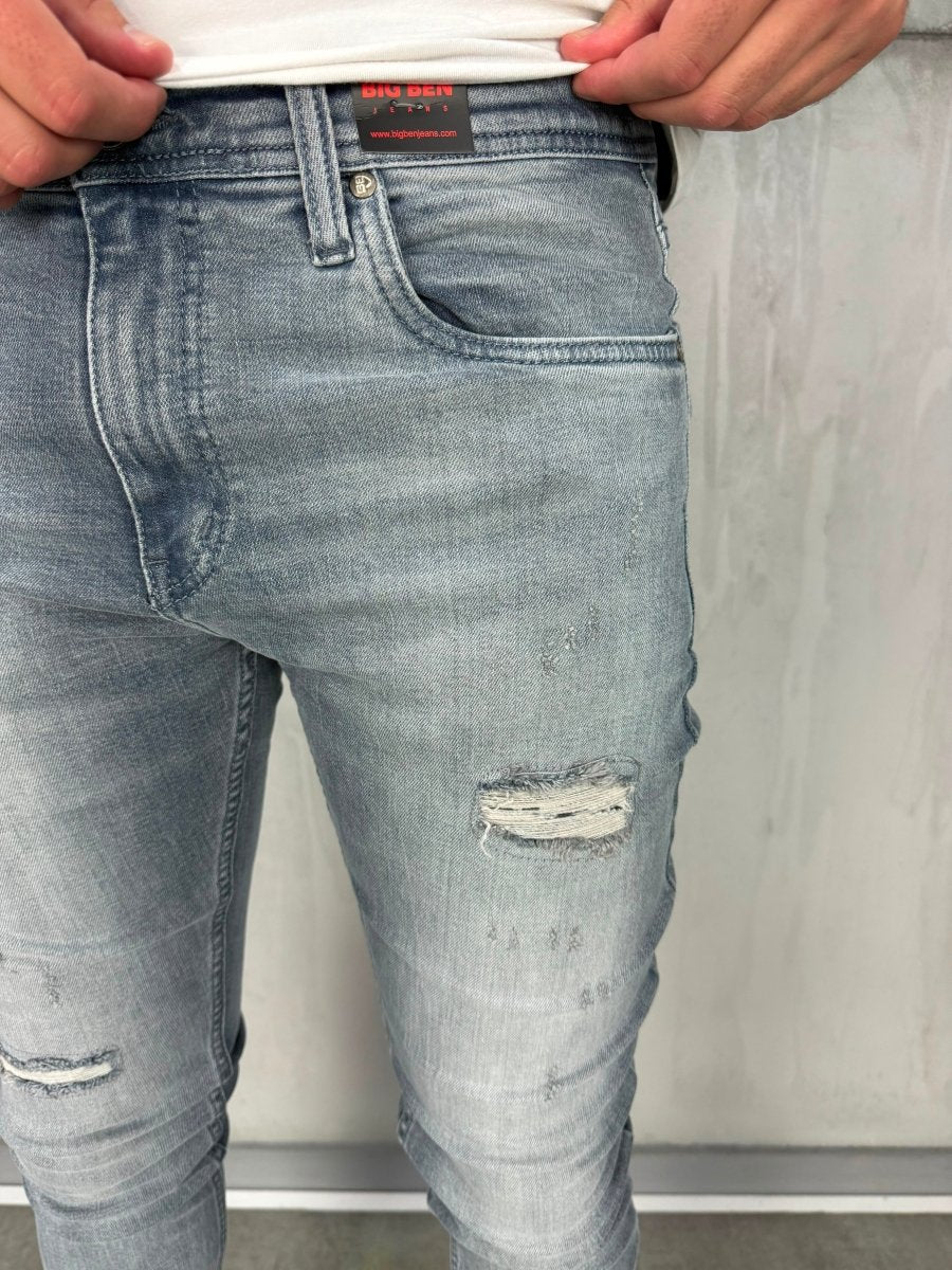 Silver raw farmerica - BB785 - BIG BEN JEANS